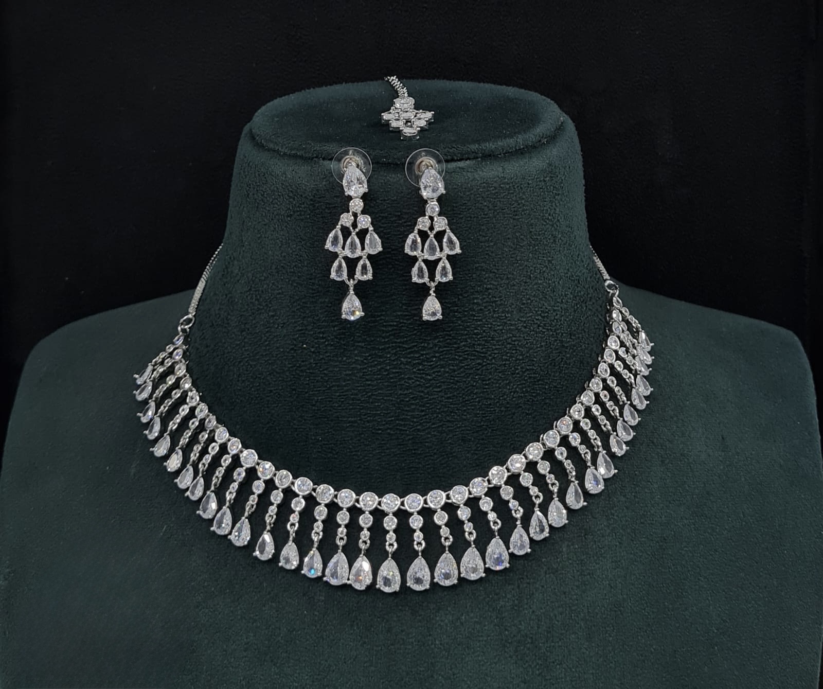 Cz Necklace 10258 - 5