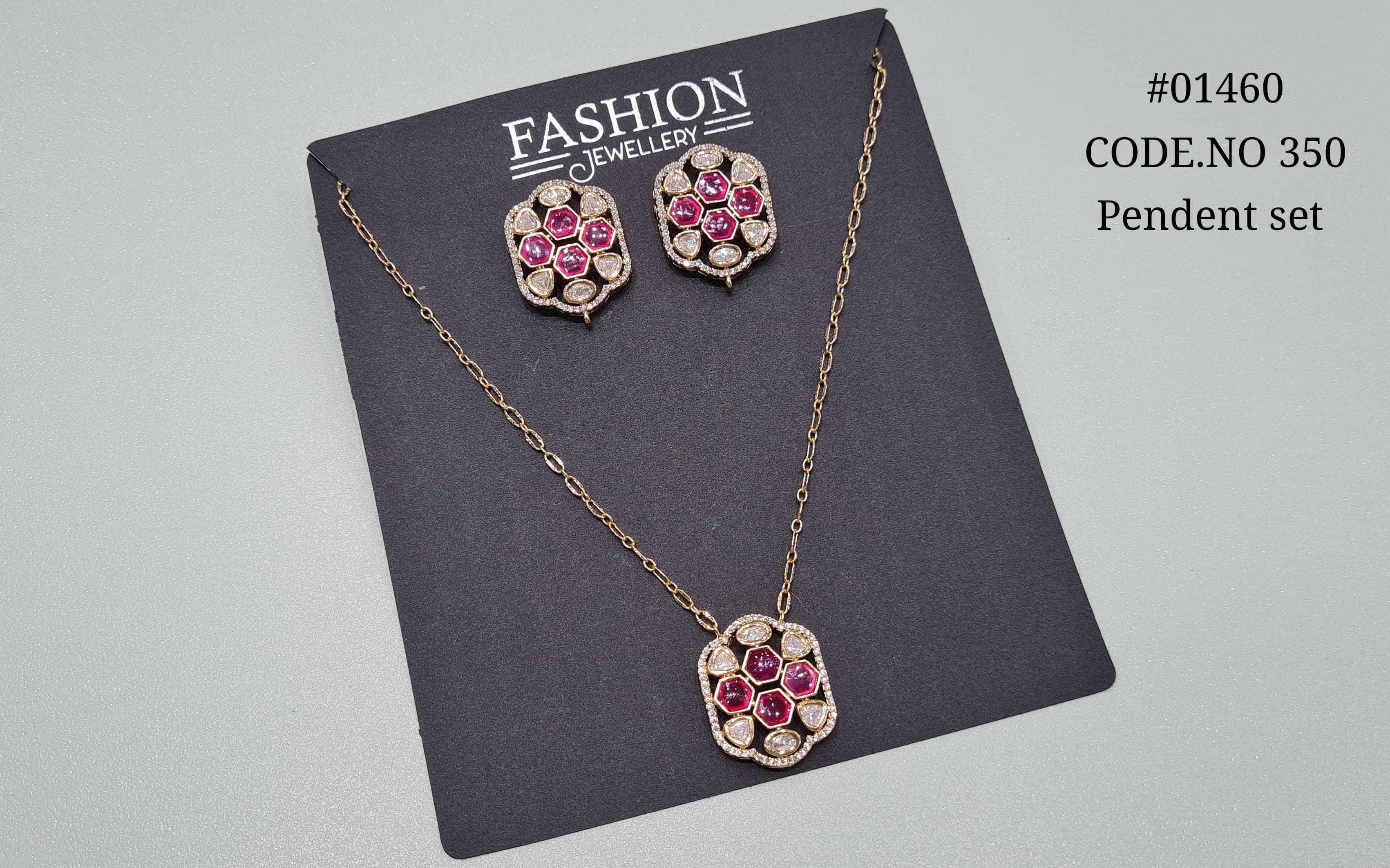 Kundan pendant 01460