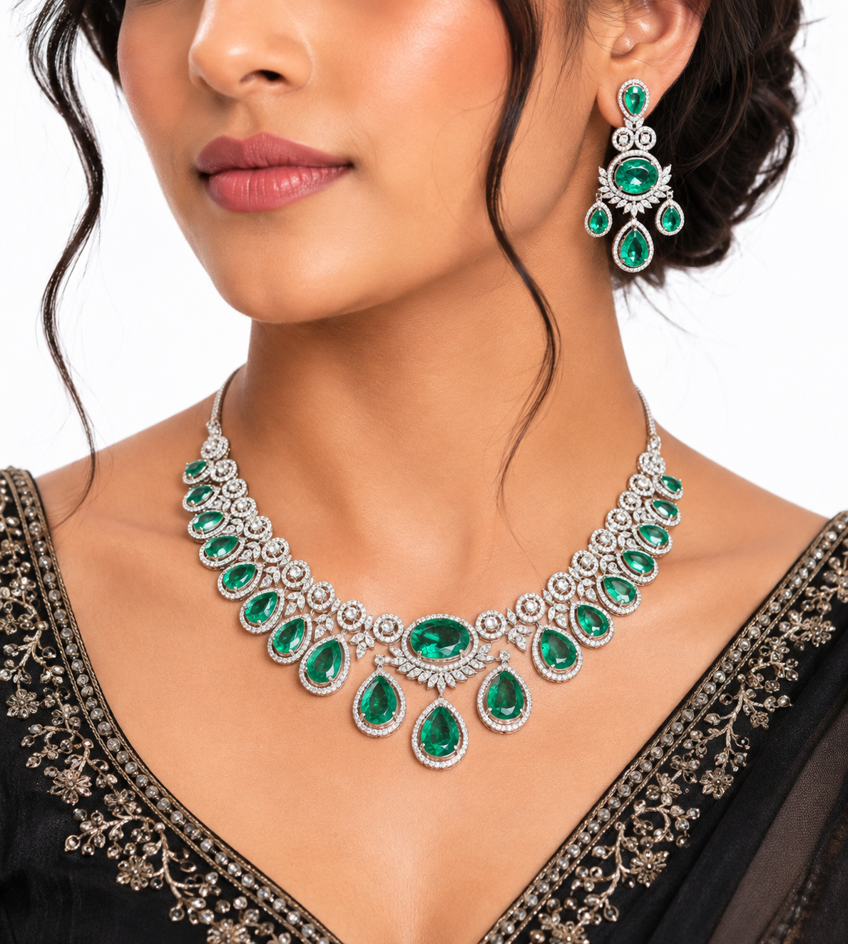 Cz Necklace 10638 - 5