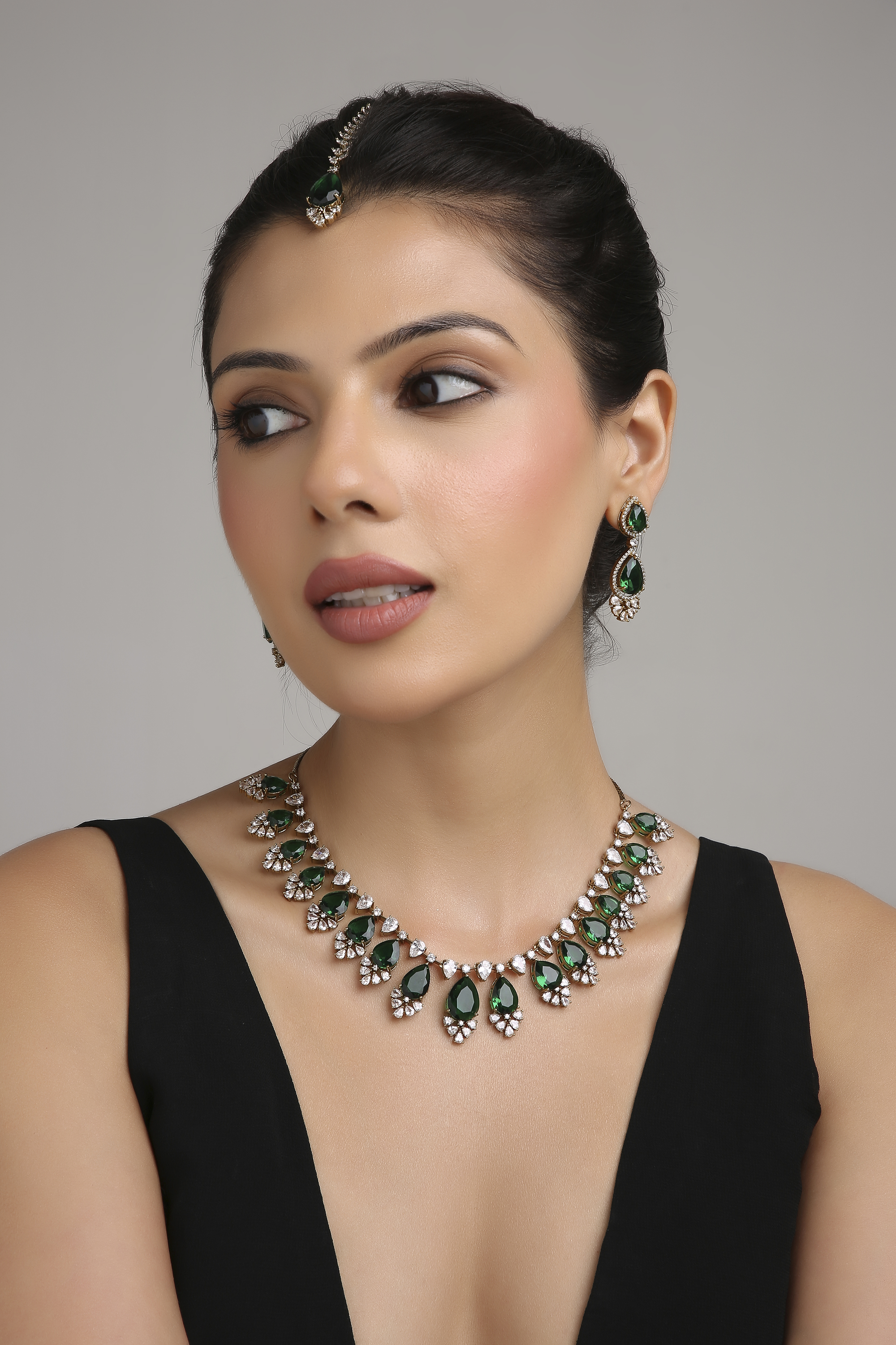 Cz Necklace 06683 - 20