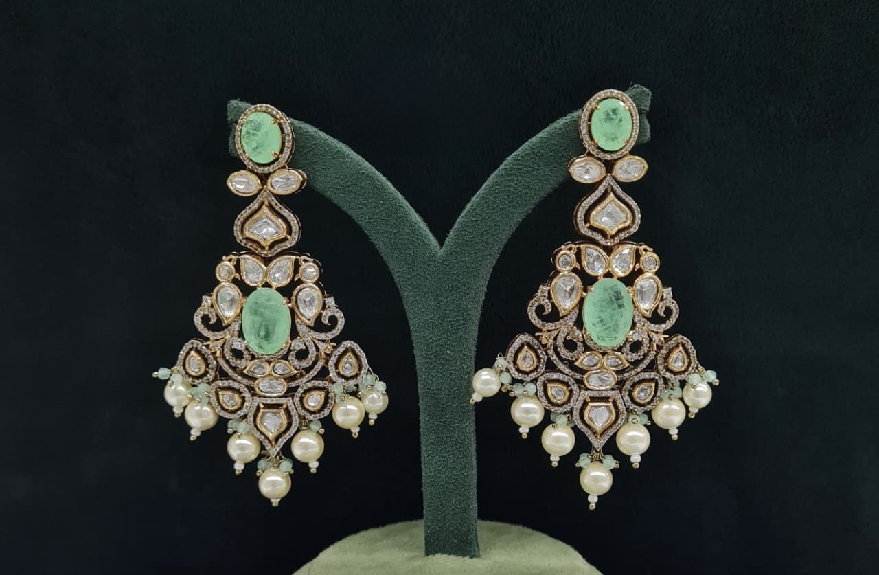 Kundan Earrings 06246