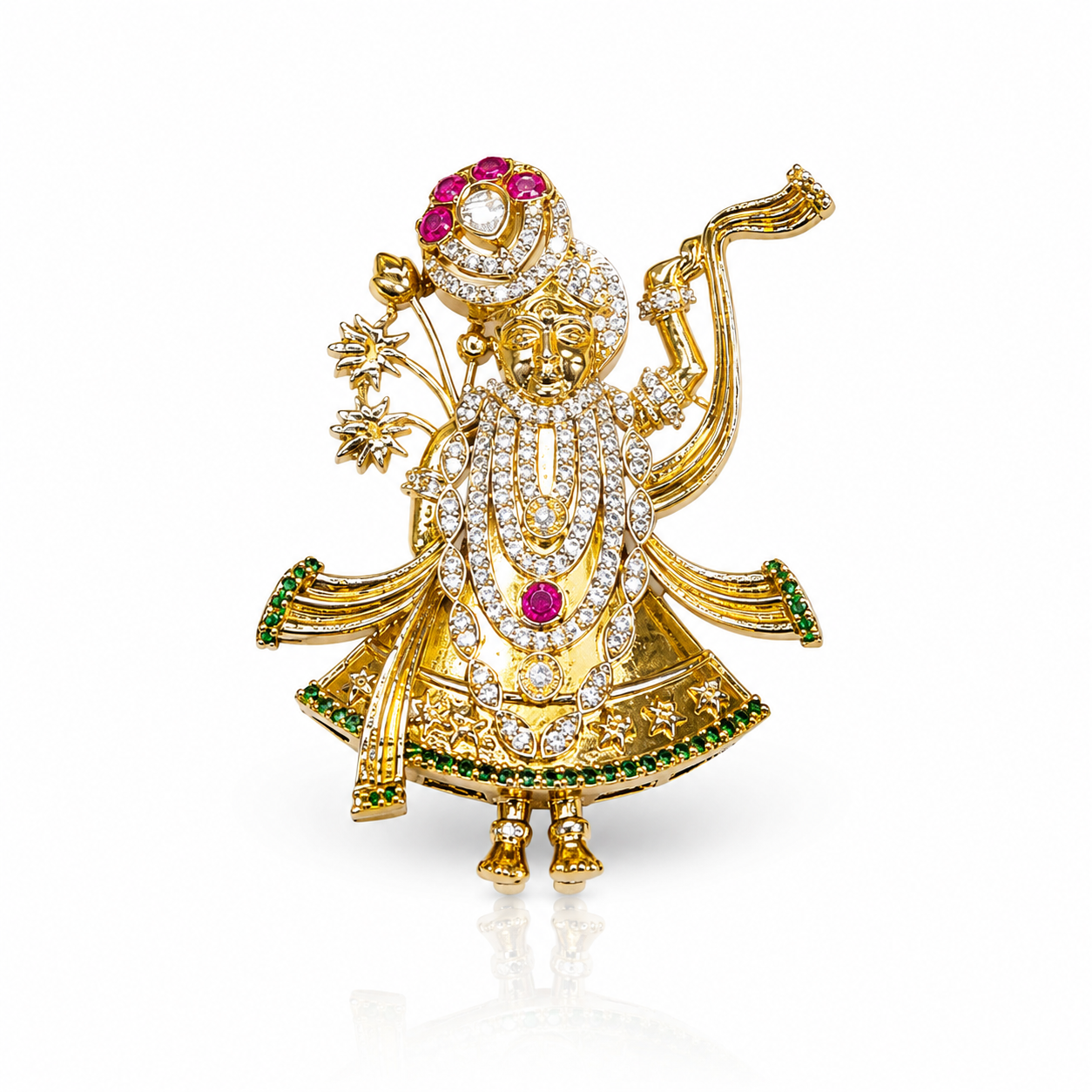 Shreenathji Brooch 11180 - 2