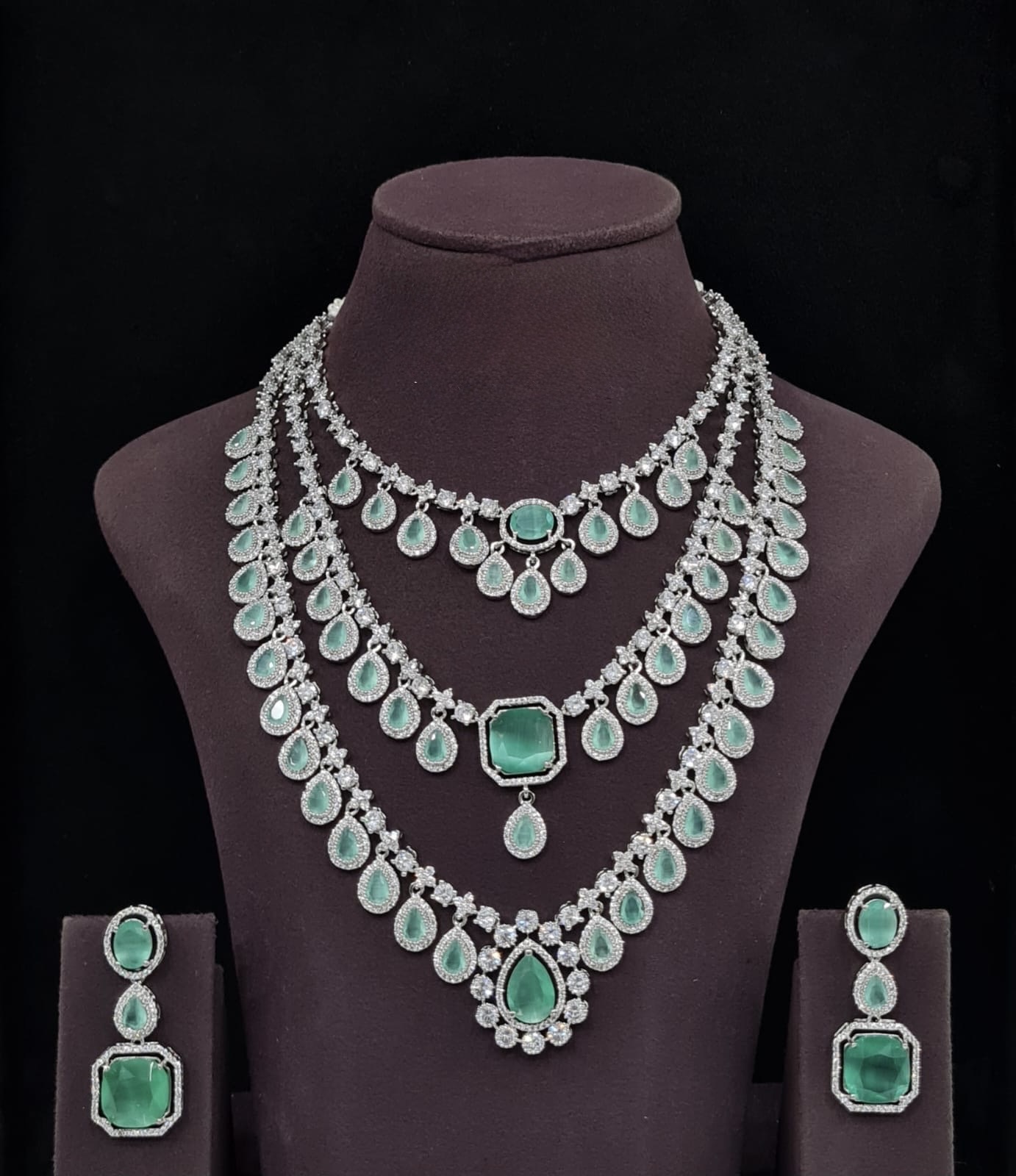 Cz Necklace 11427 - 6