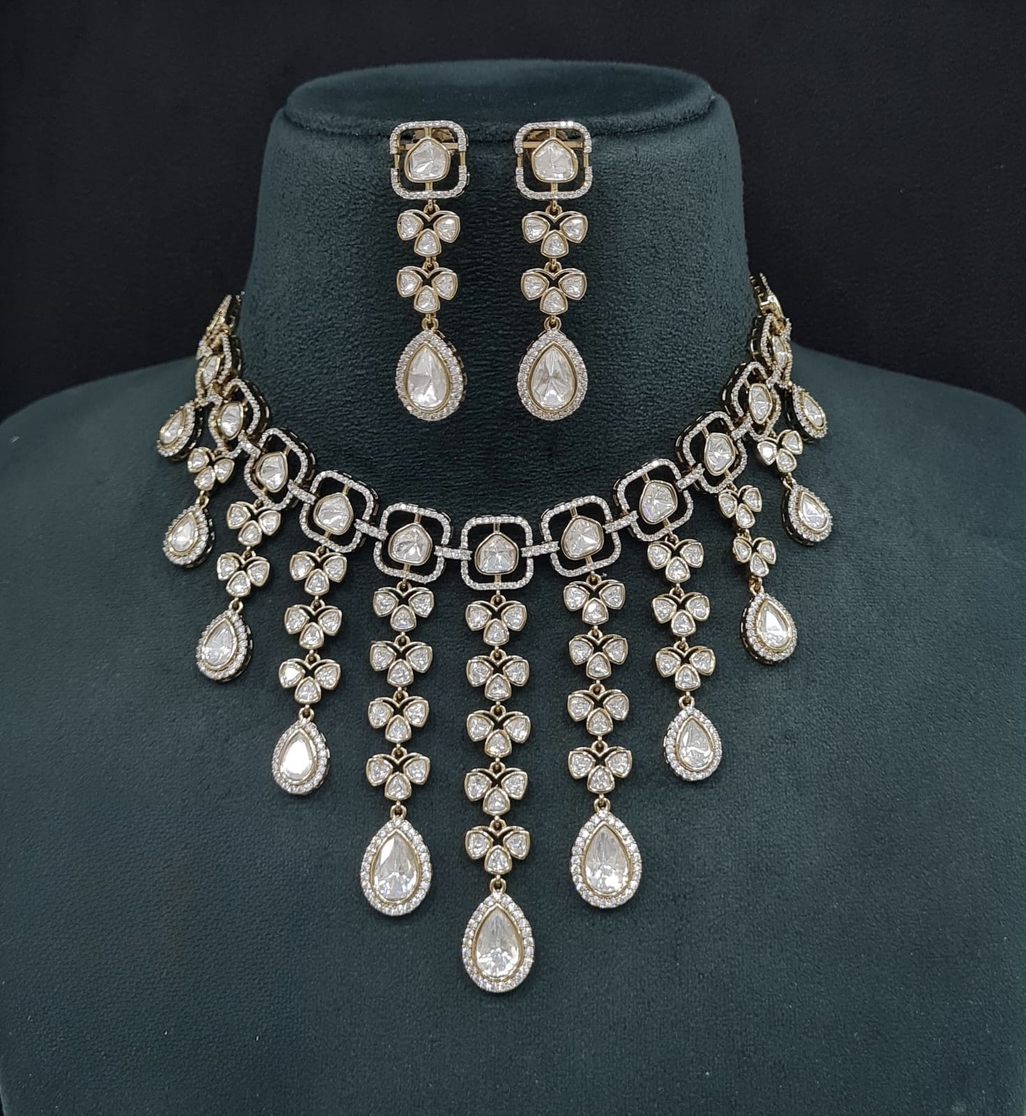 Kundan Necklace 08904 - 6