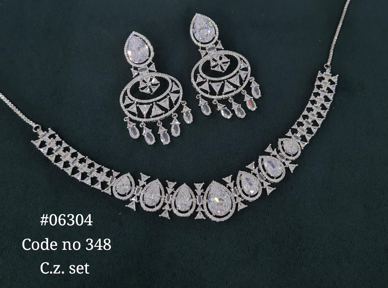 Cz Necklace 06304 - 7