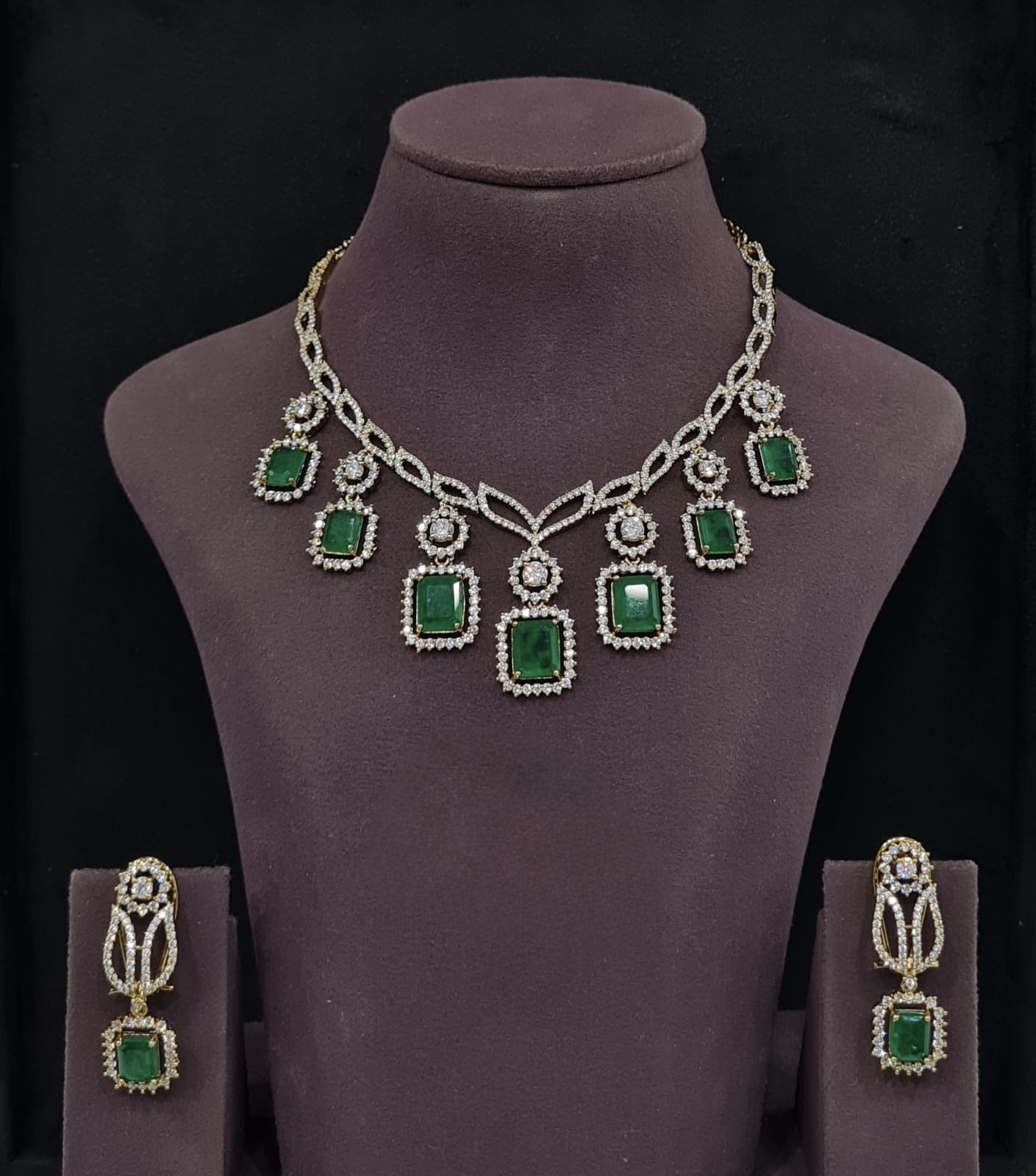 Cz Necklace 11228 - 2