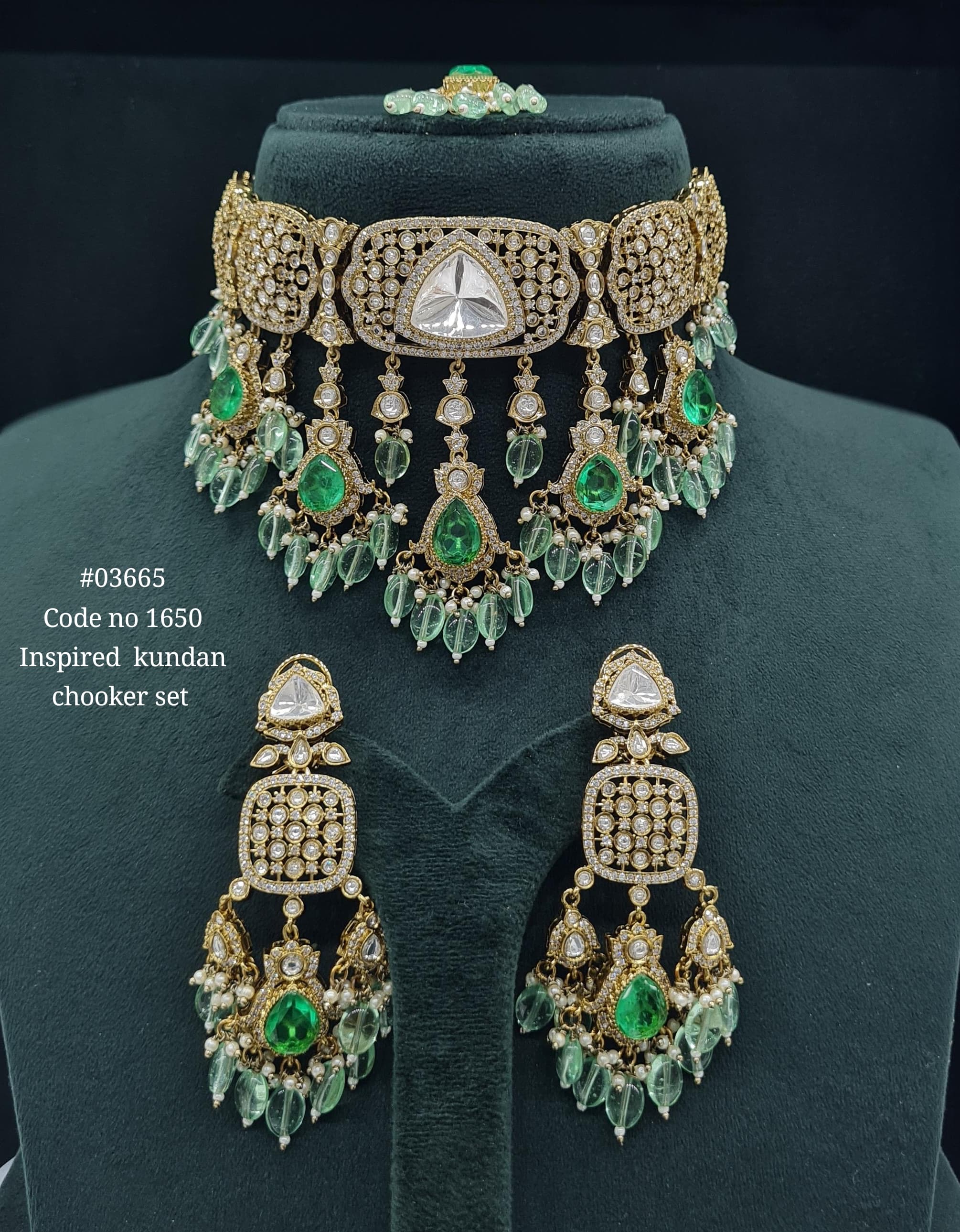 Kundan Choker 03665 - 5