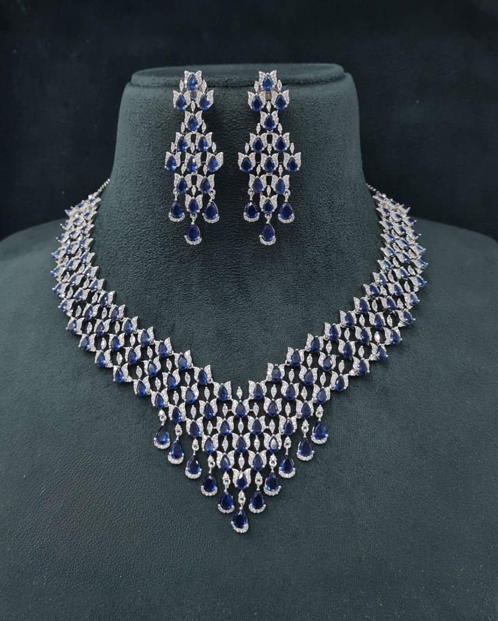 Cz Necklace 07243 - 6