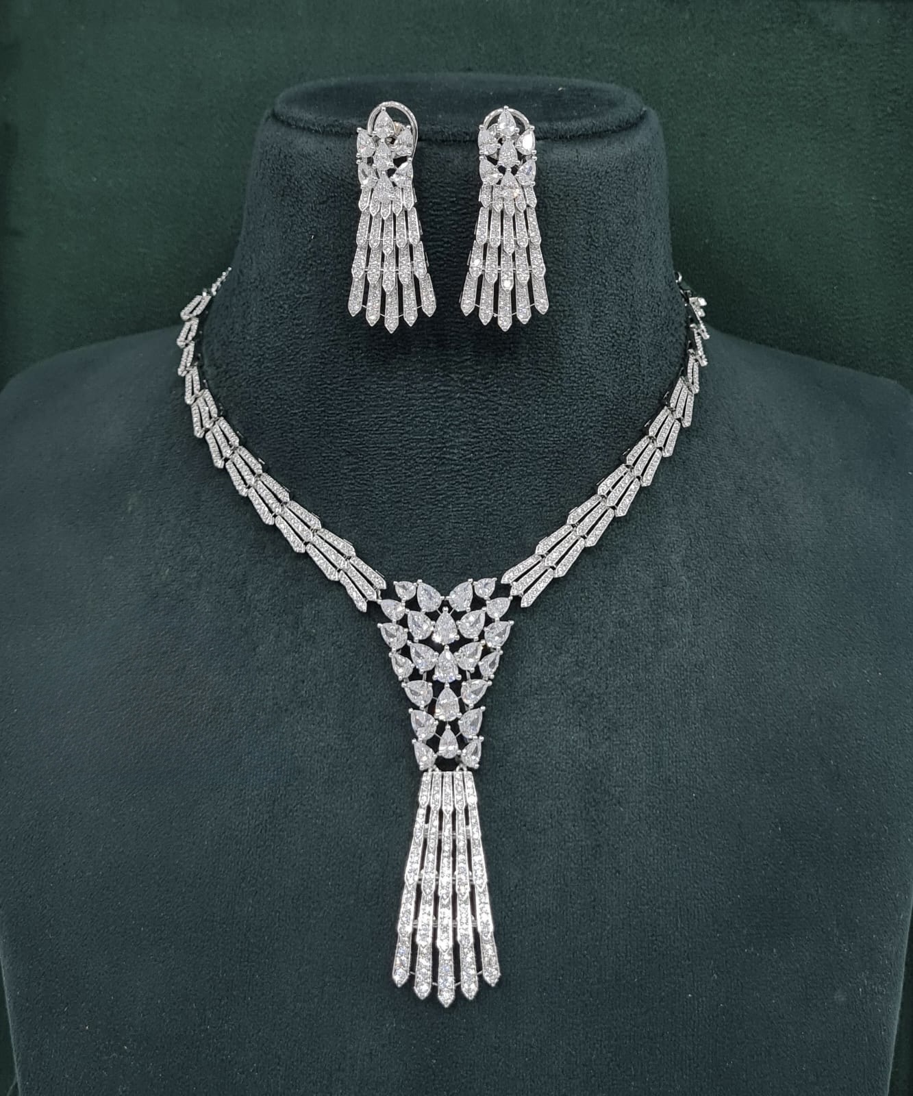 Cz Necklace 10105 - 8