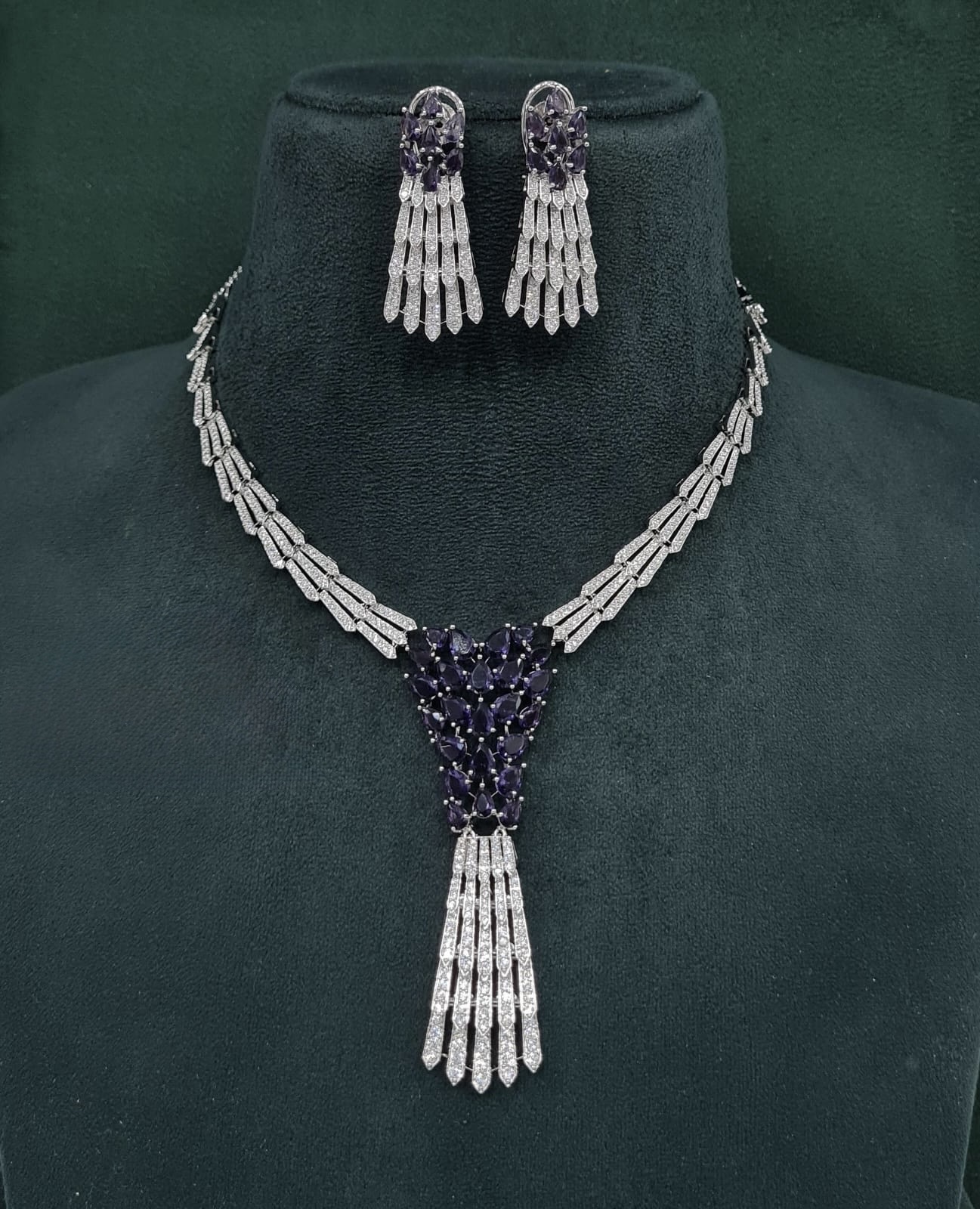 Cz Necklace 10105 - 10