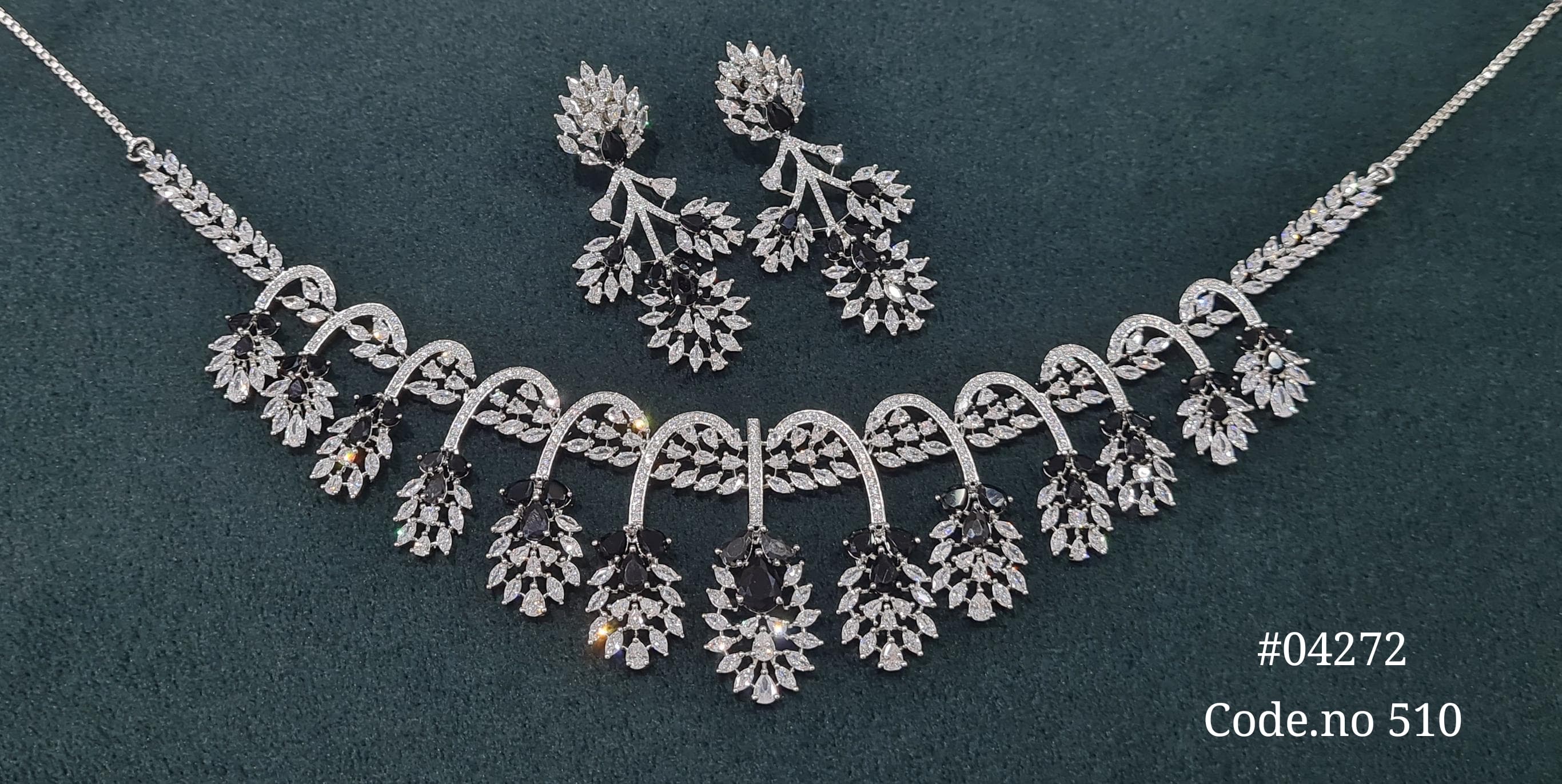 Cz Necklace 04272 - 3