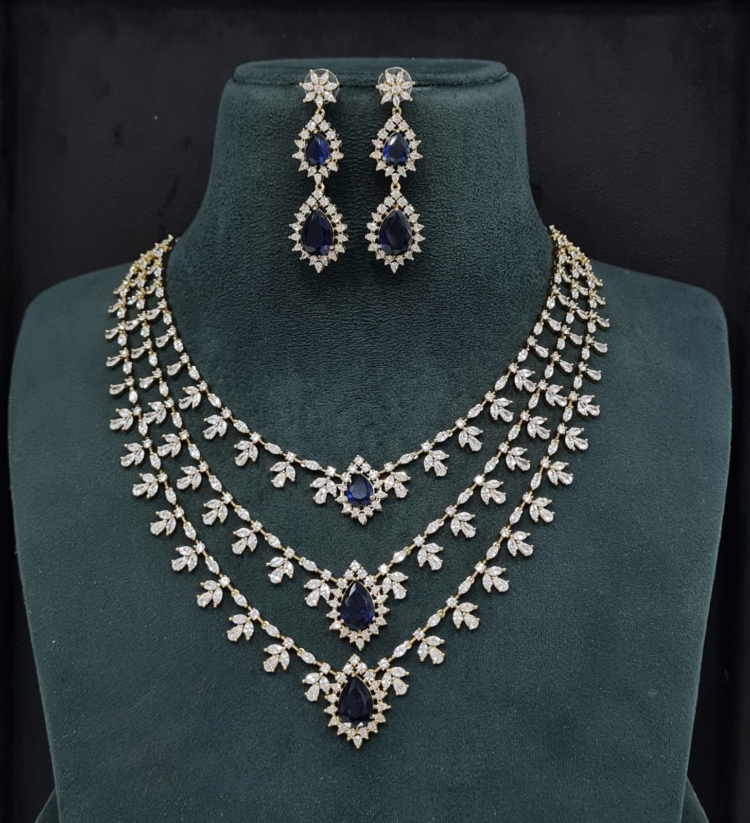 Cz Necklace 10972 - 4