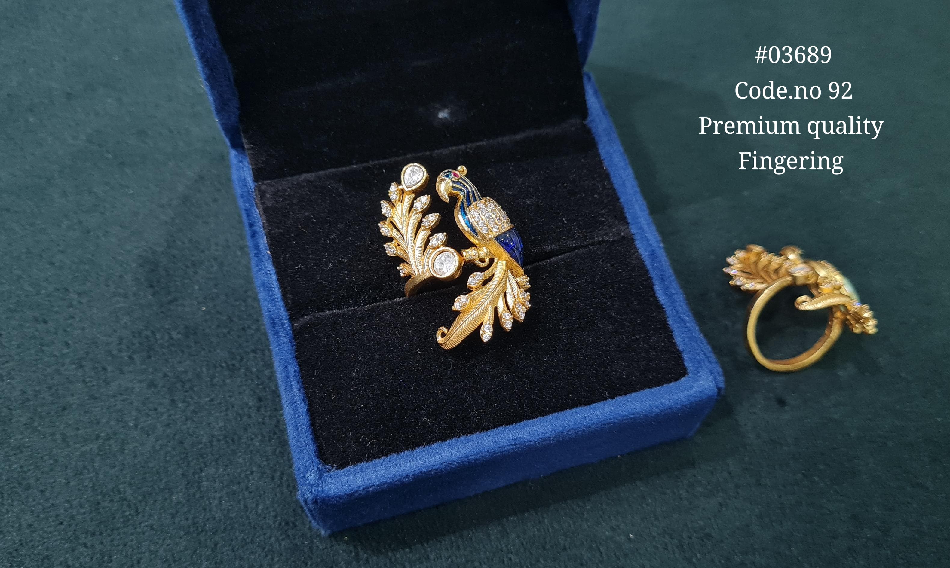 Kundan Fingerring 03689 - 6