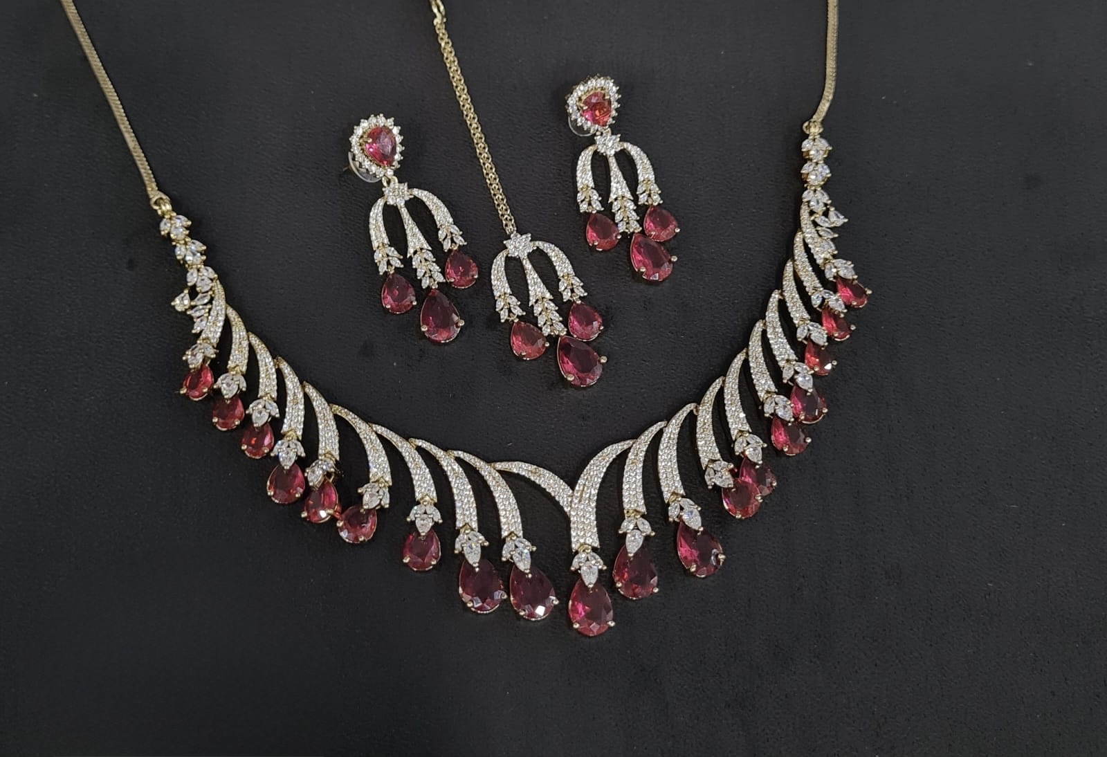 Cz Necklace 10640 - 2