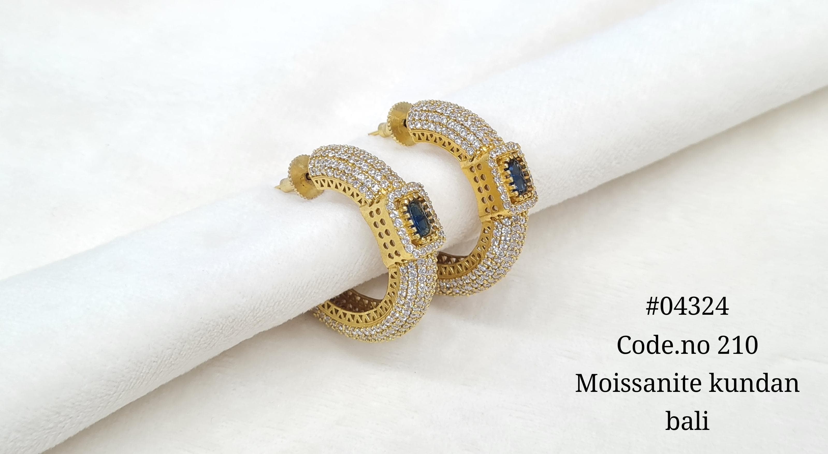 Kundan Earring 04324 - 6