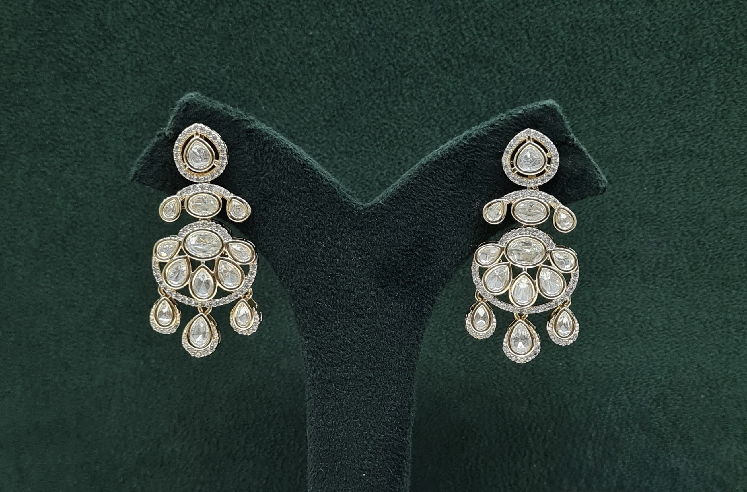 Kundan Earring 09507 - 4