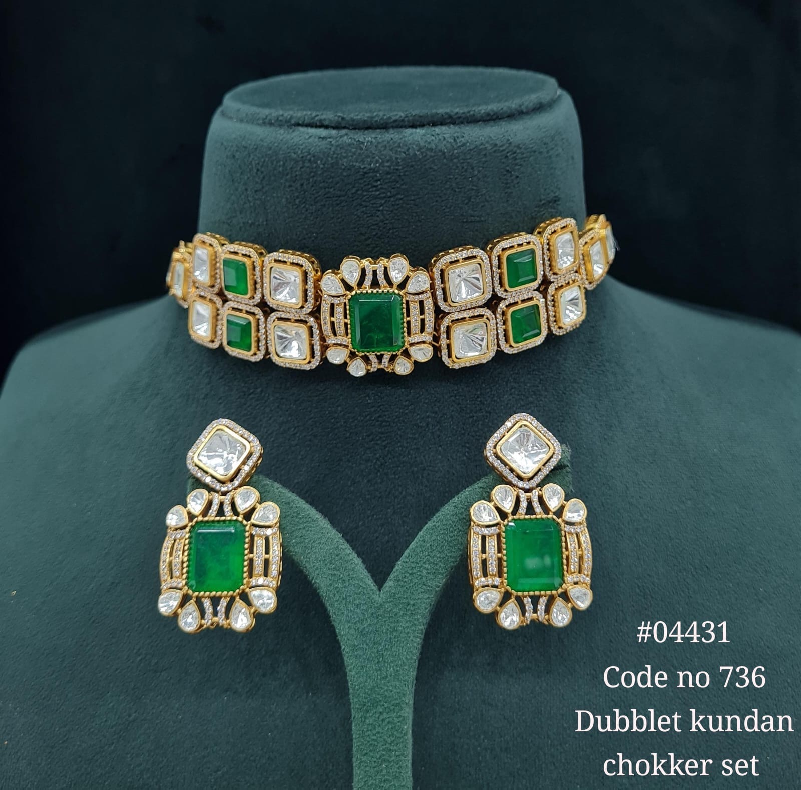 Moissanite Choker 04431 - 5