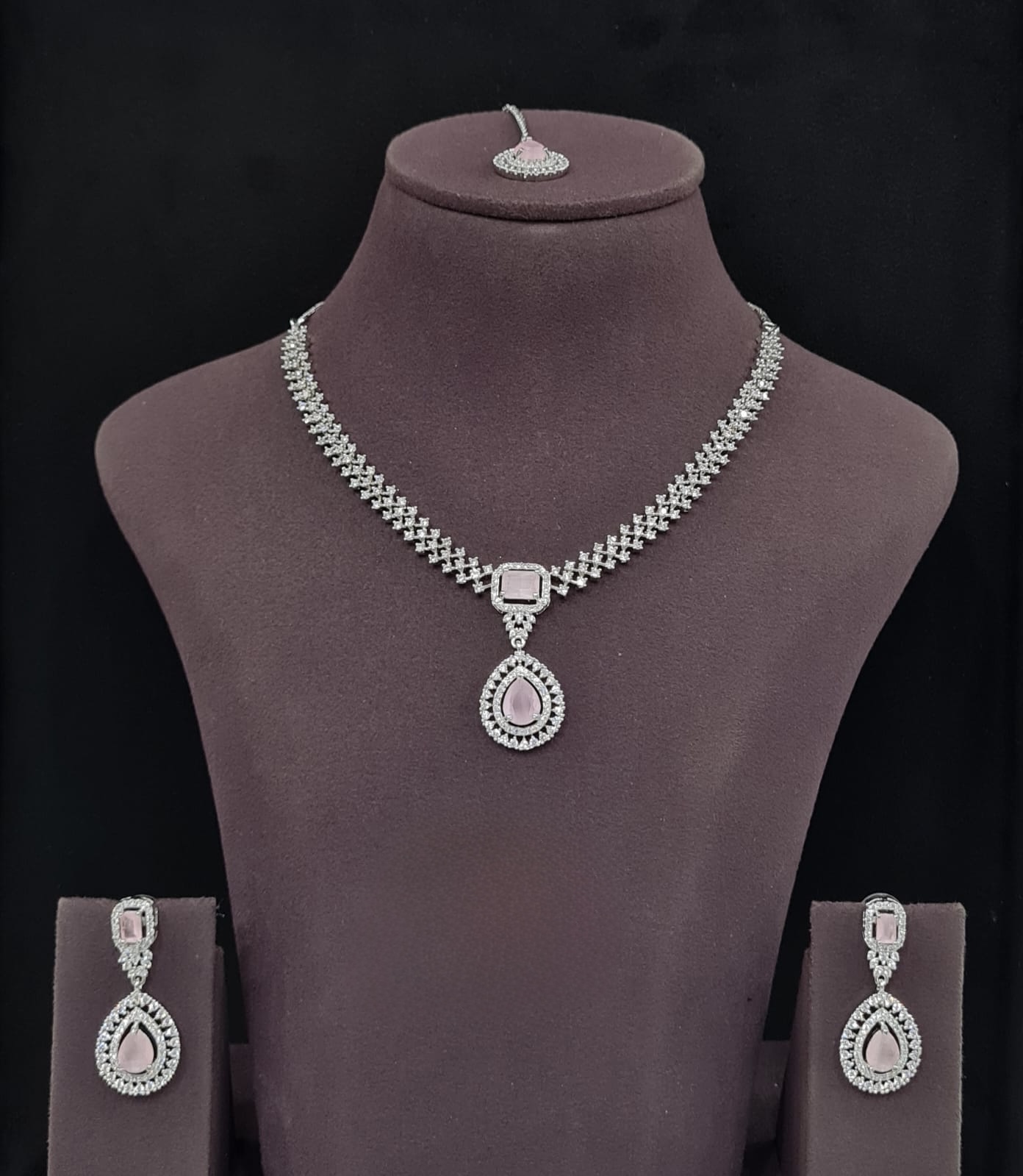 Cz Necklace 11342 - 3