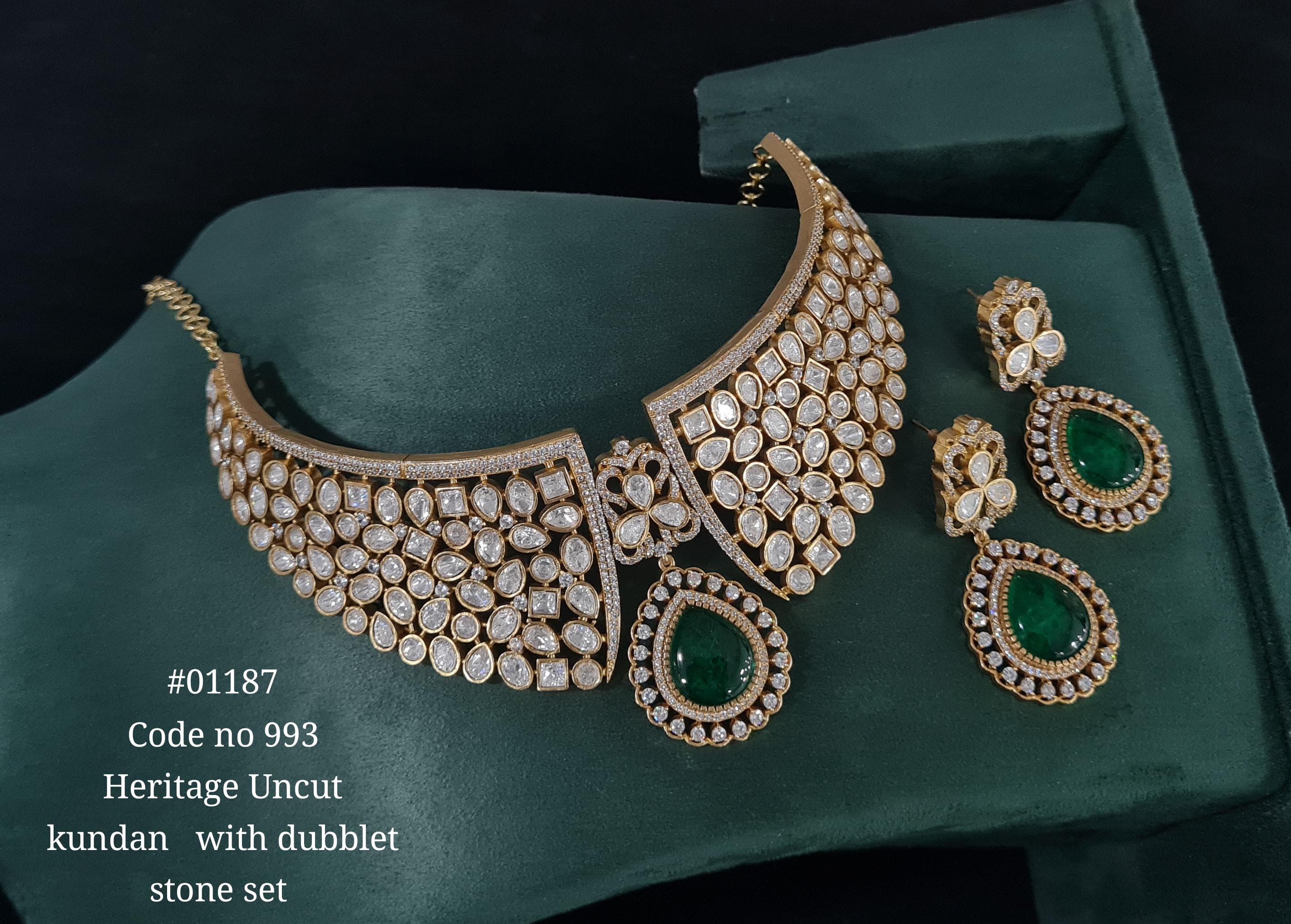 Kundan Necklace 01187 - 13