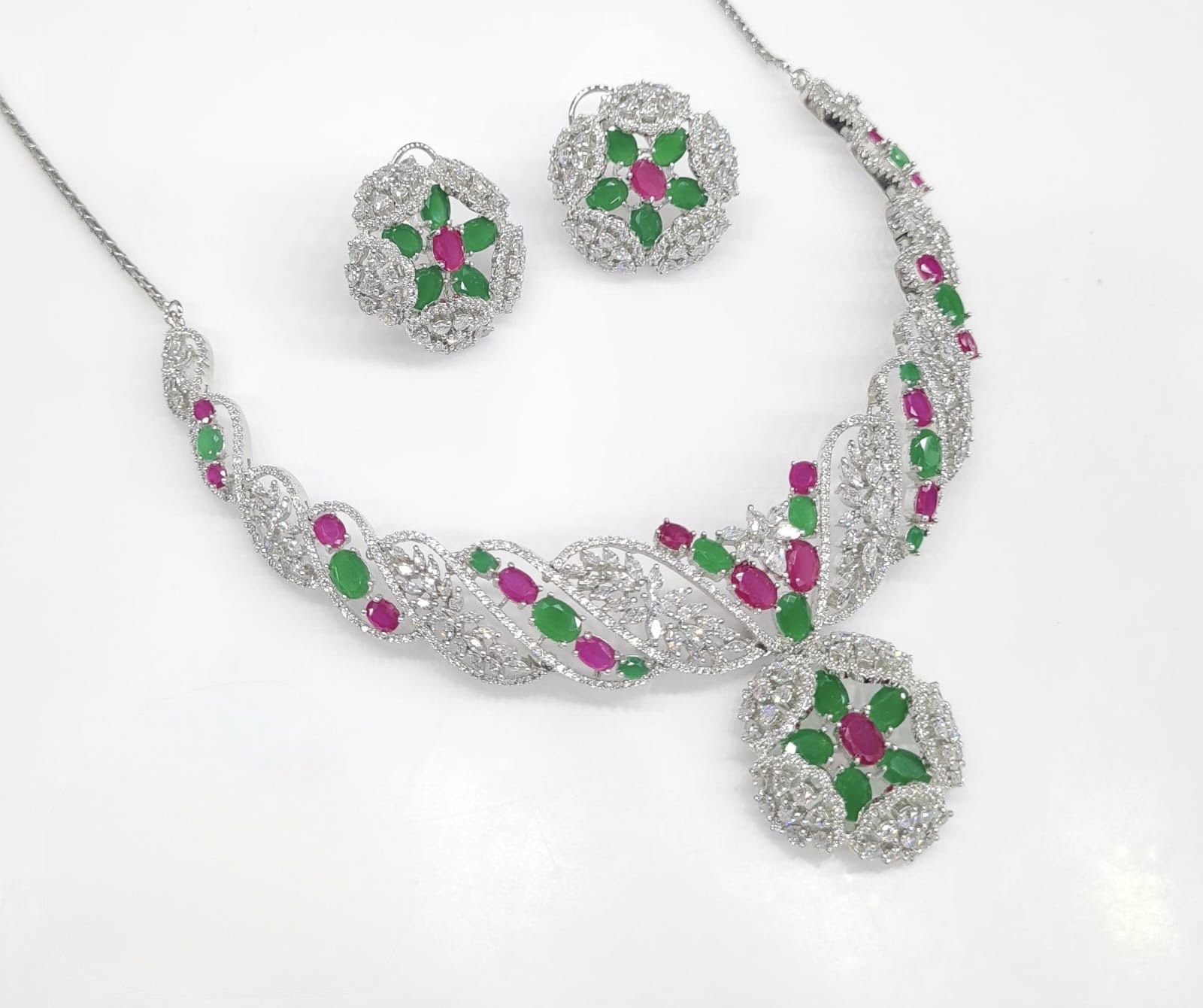 Cz Necklace 06774 - 15