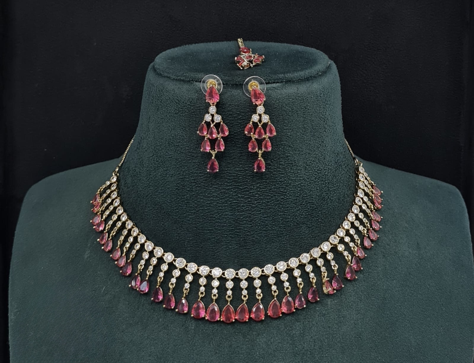 Cz Necklace 10258 - 13