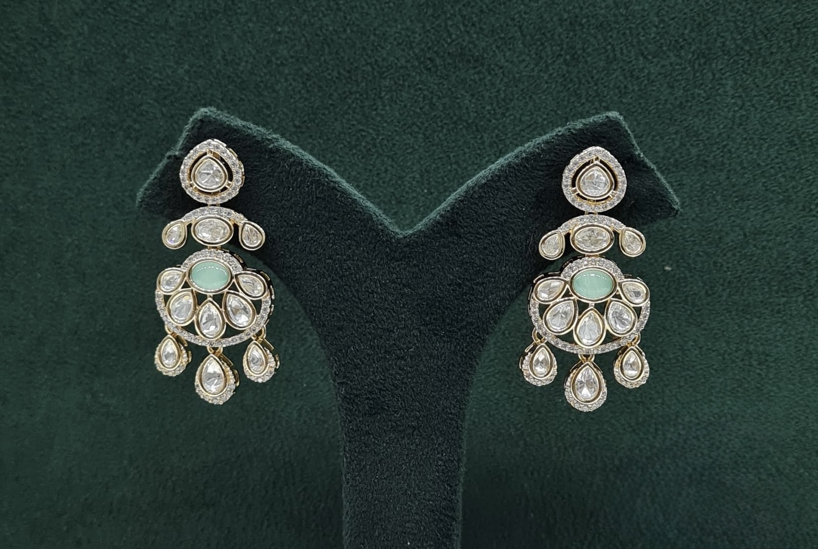 Kundan Earring 09507 - 6