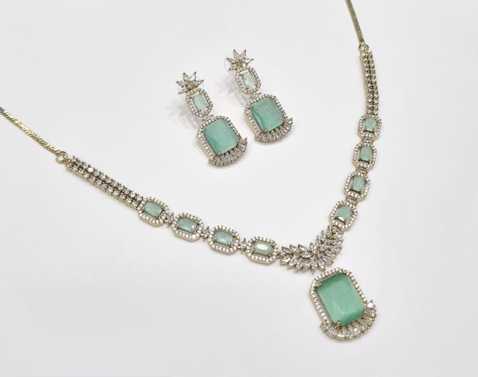 Cz Necklace 11111 - 8