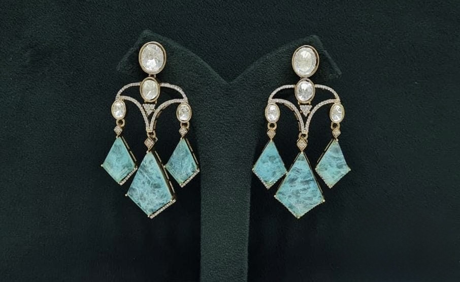 Moissanite Earrings 08901 - 9