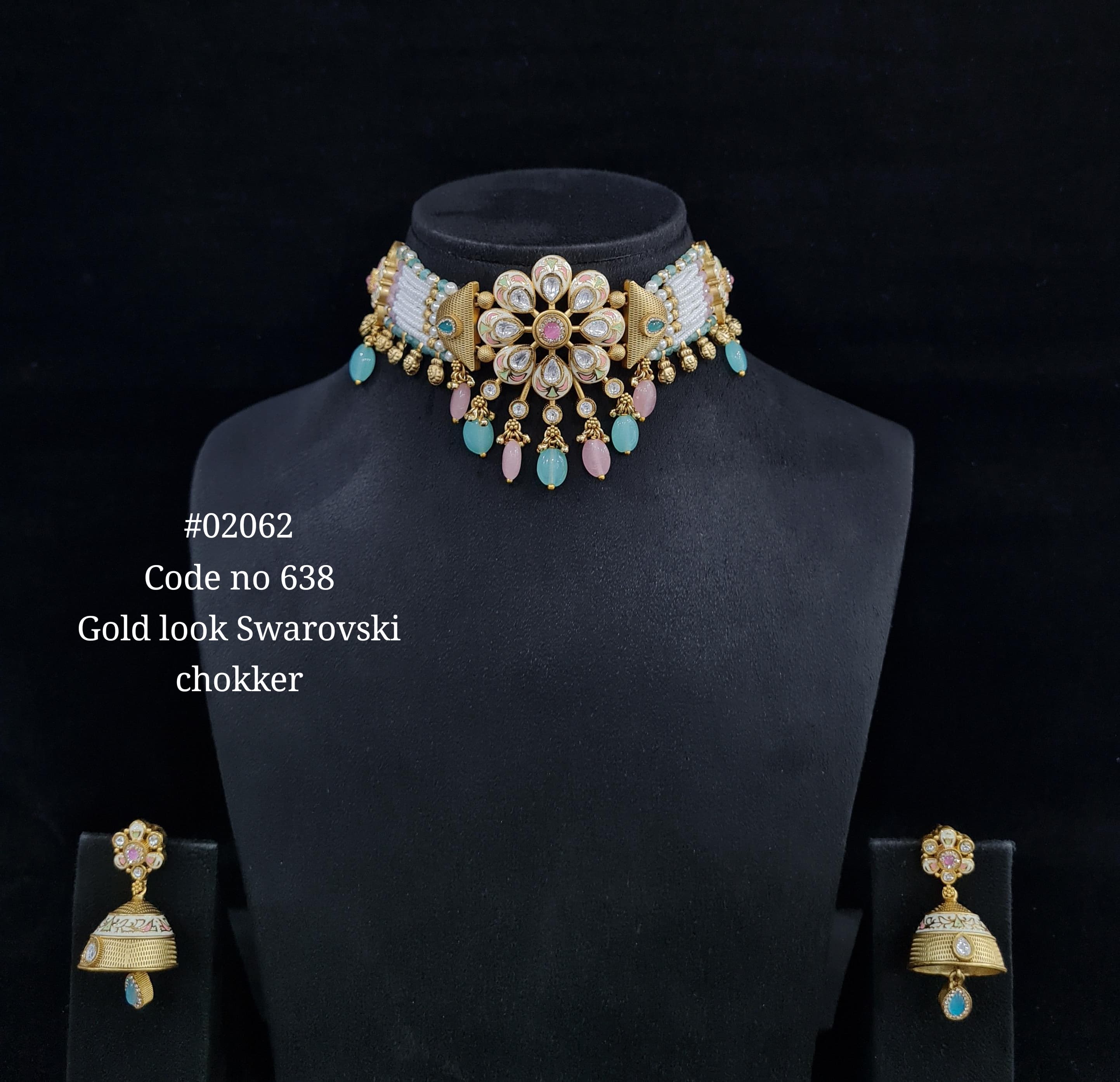 Kundan PP Choker 02062 - 7