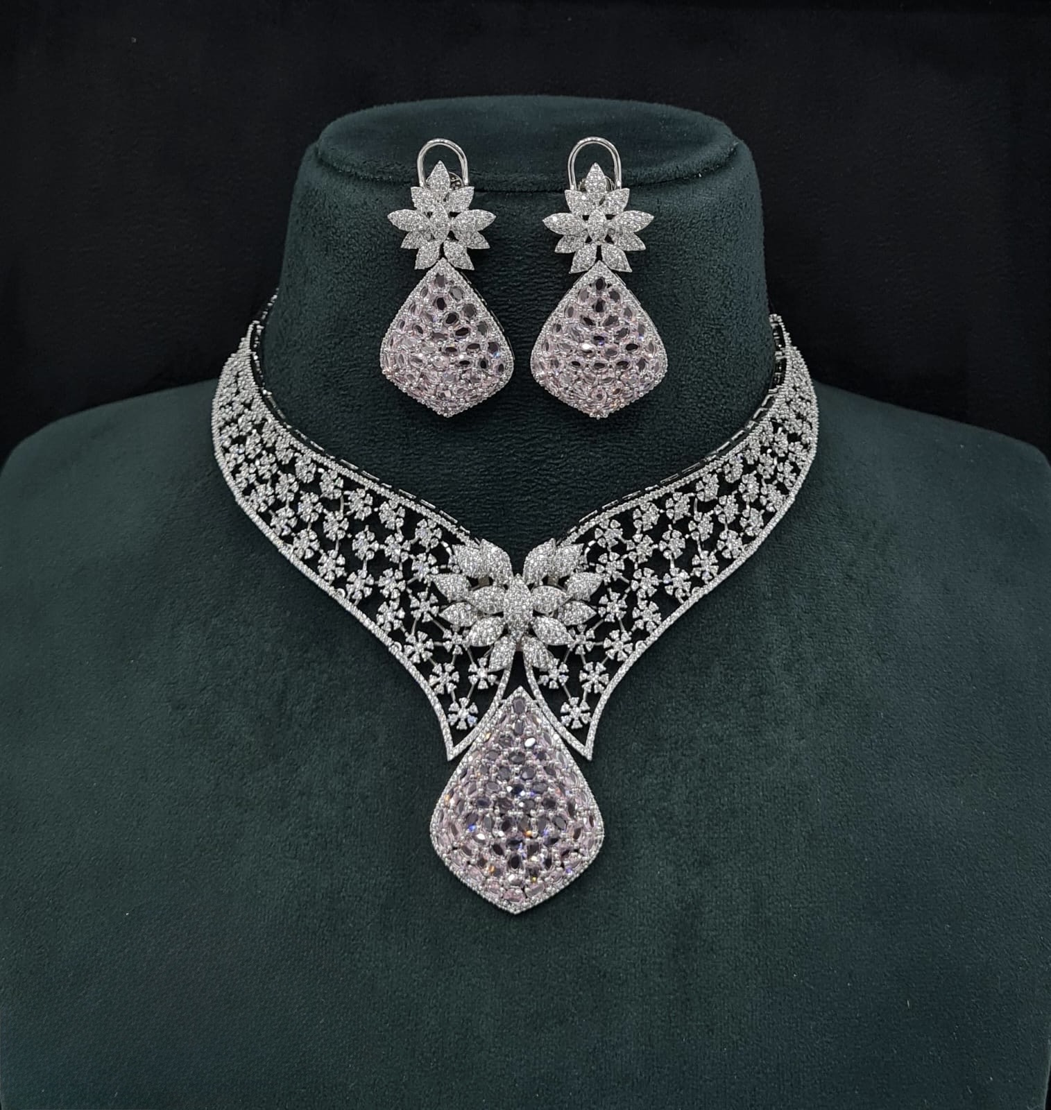 Cz Necklace 10138 - 5