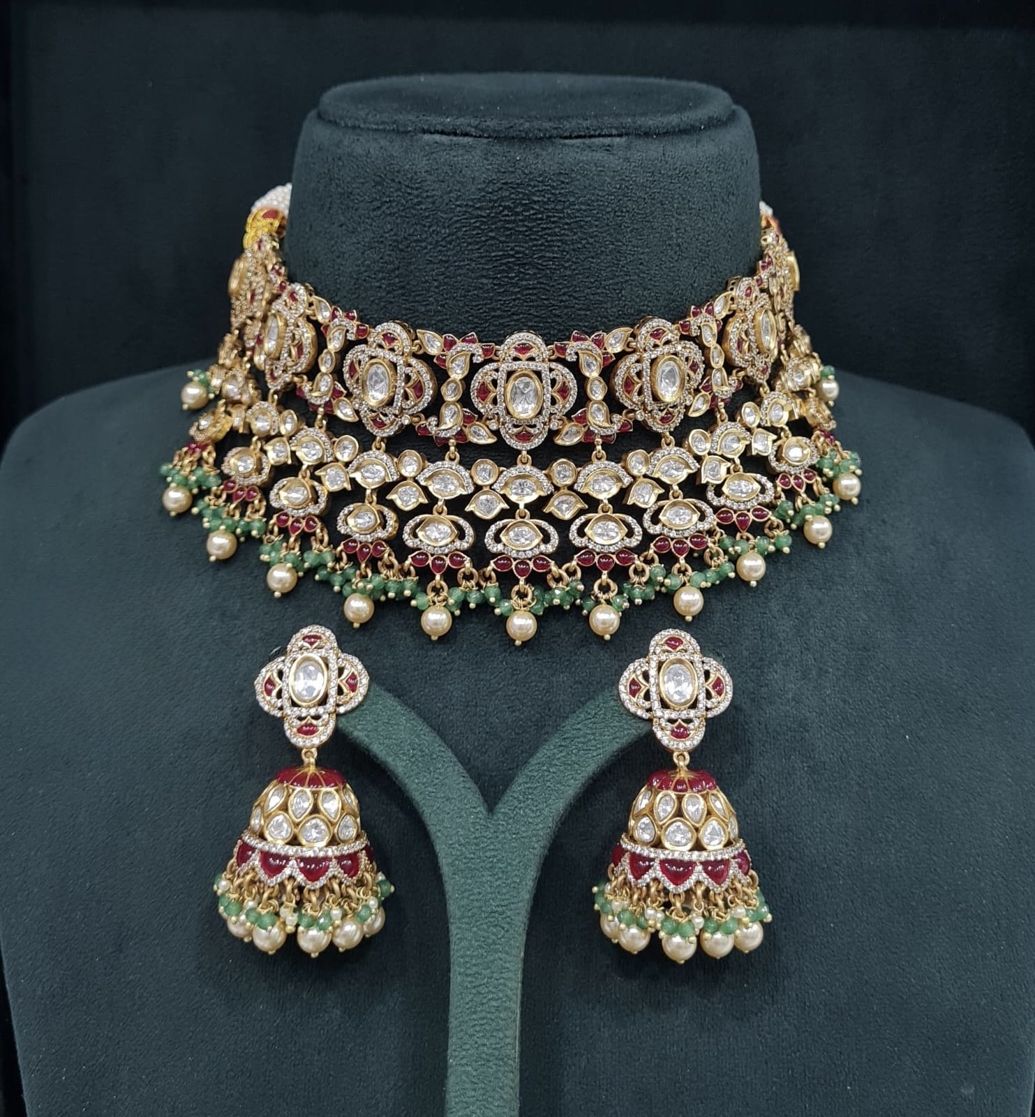 Kundan Bride Set 08289