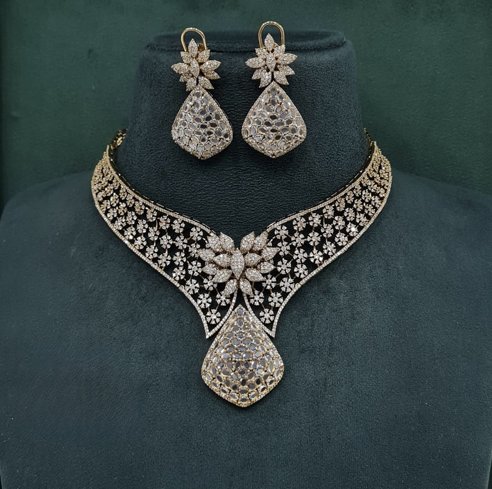 Cz Necklace 10138 - 3