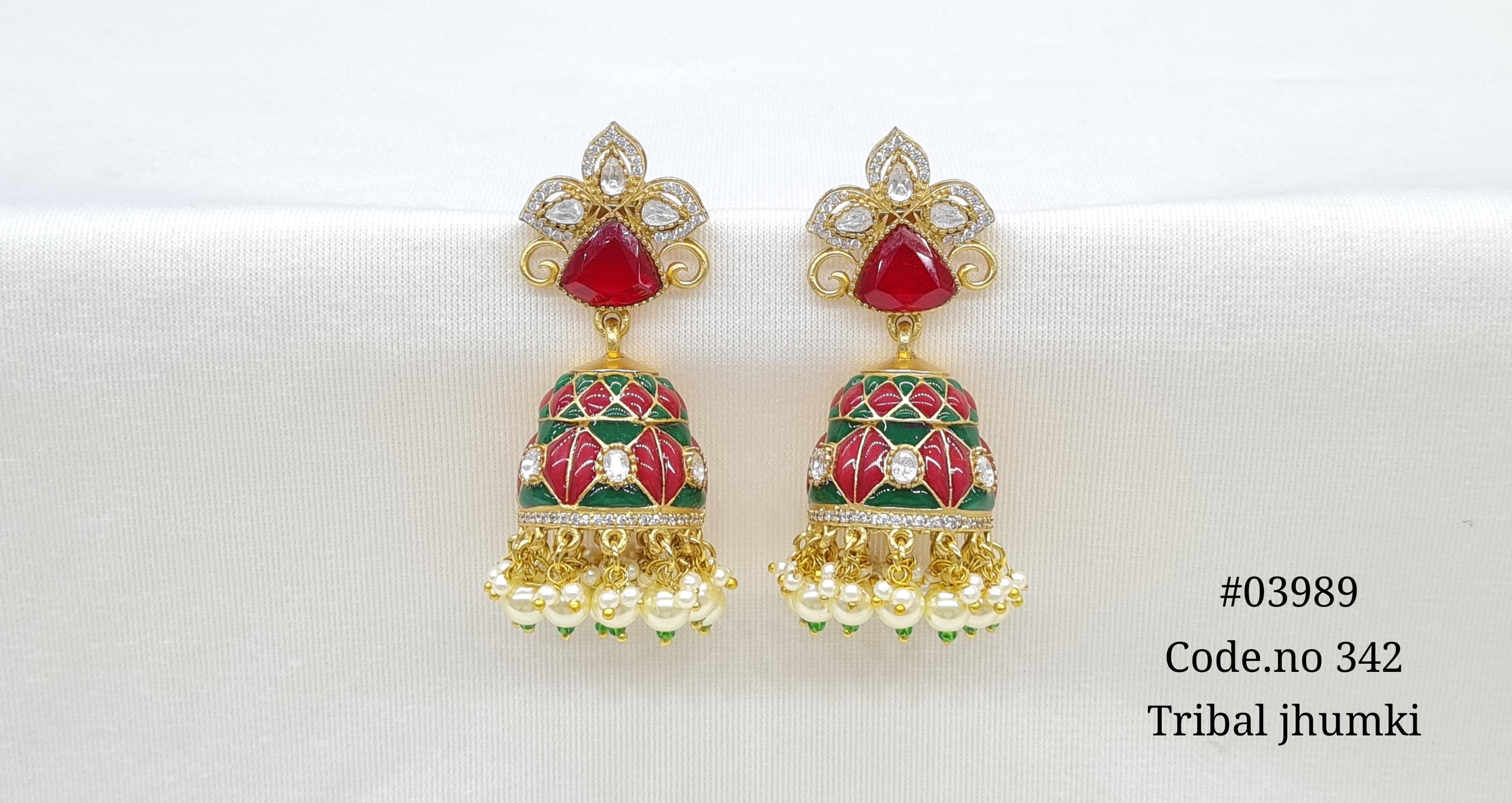 Kundan Jhumki 03989 - 10