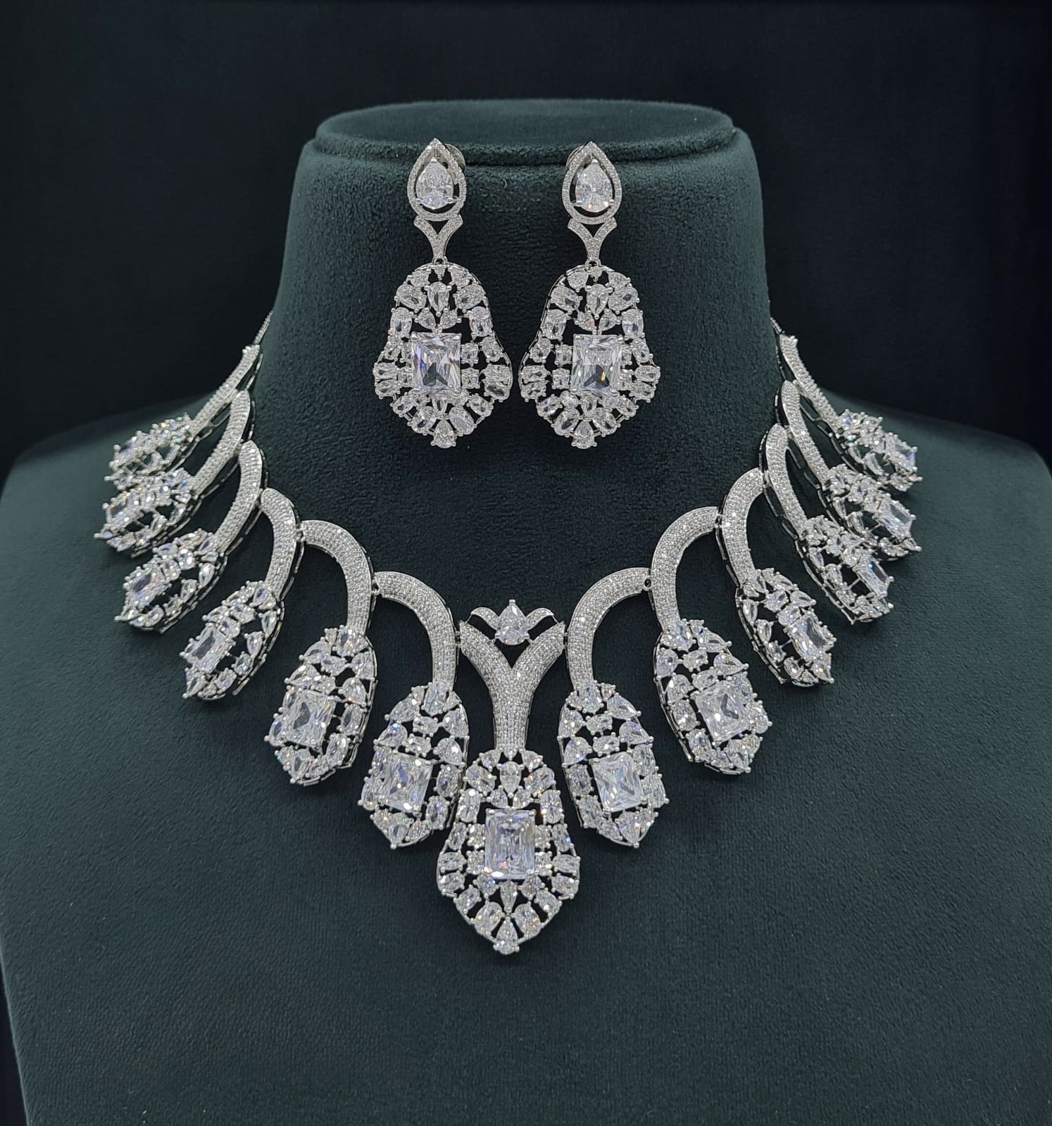 Cz Necklace 05025 - 3