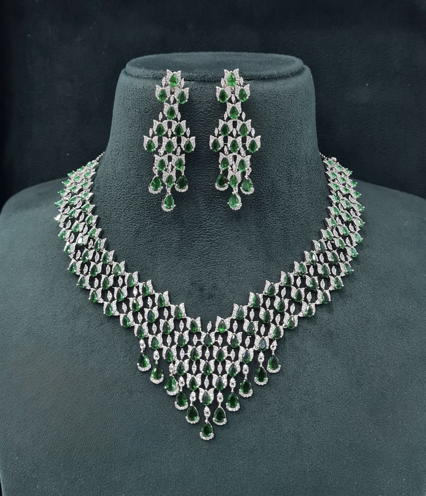 Cz Necklace 07243 - 3