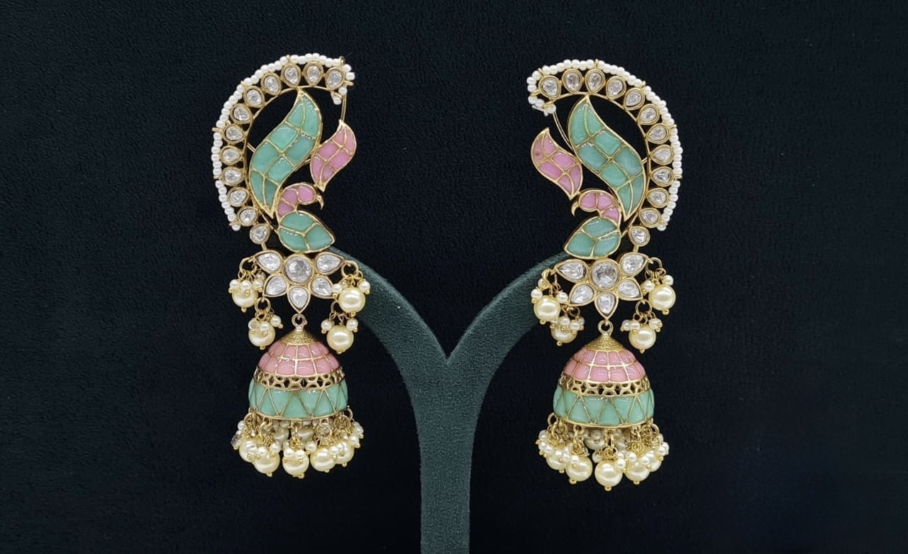Kundan Jhumki 06491 - 7