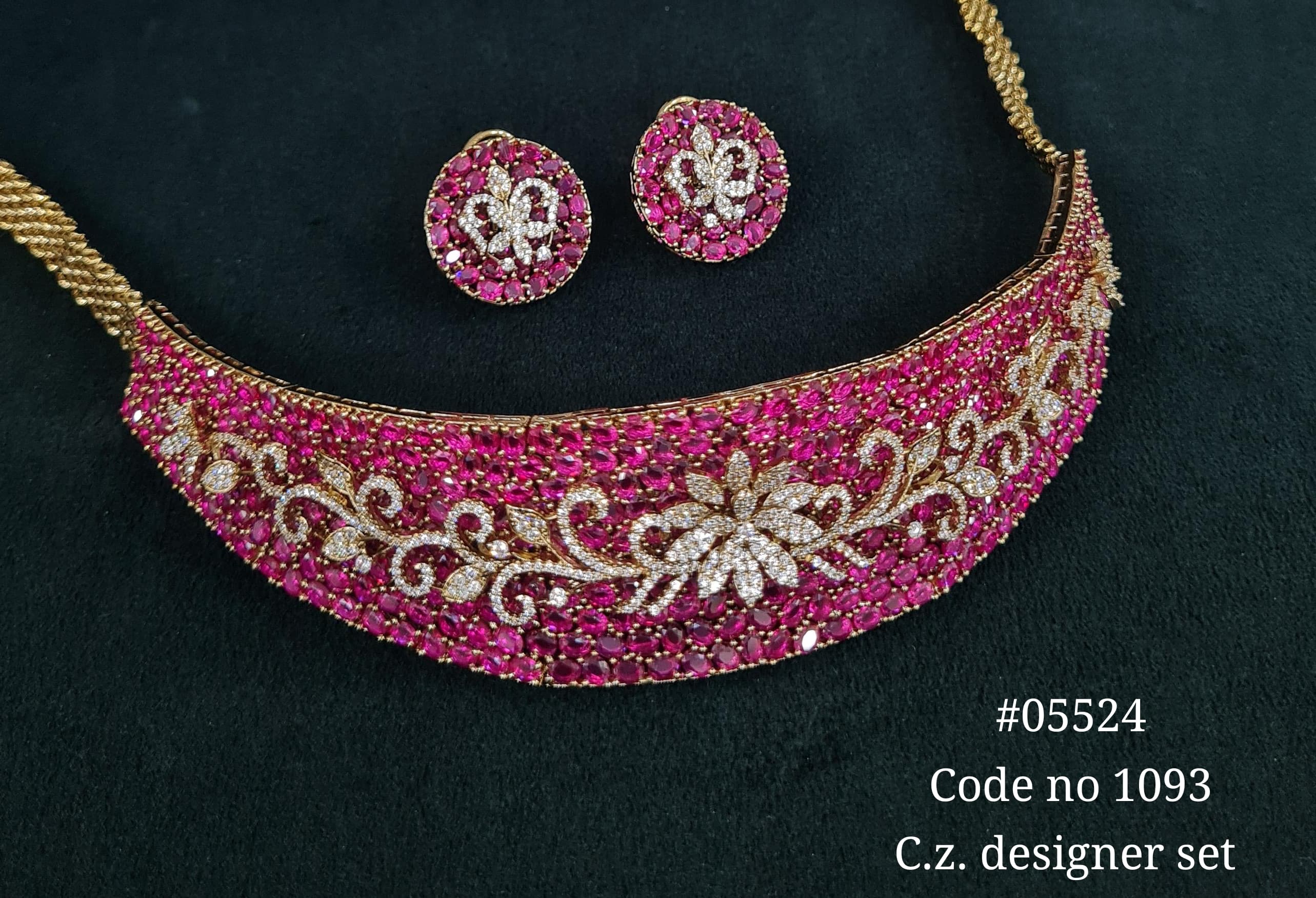 Cz Necklace 05524 - 3