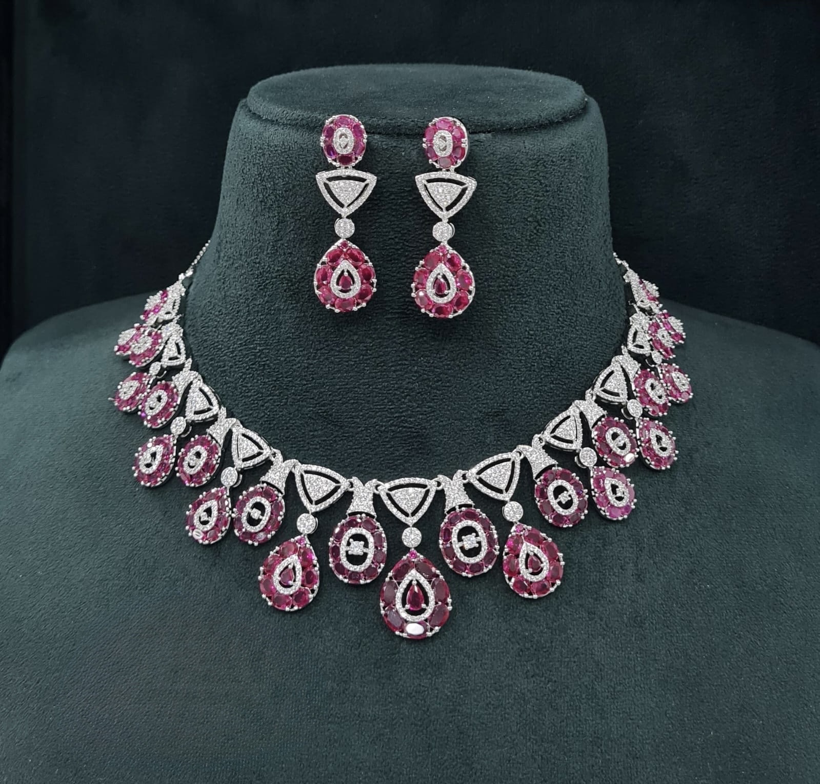 Cz Necklace 07586