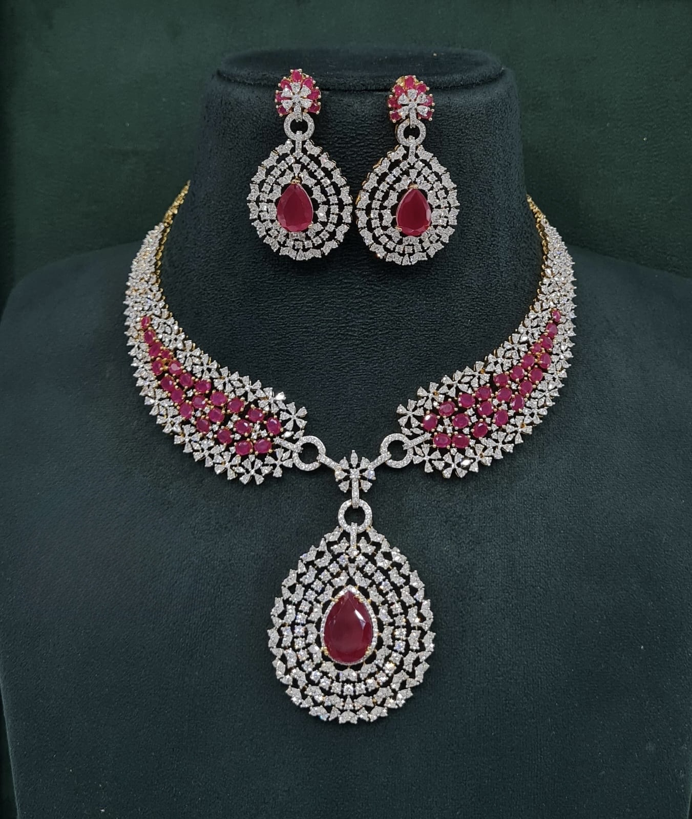 Cz Necklace 10099 - 4