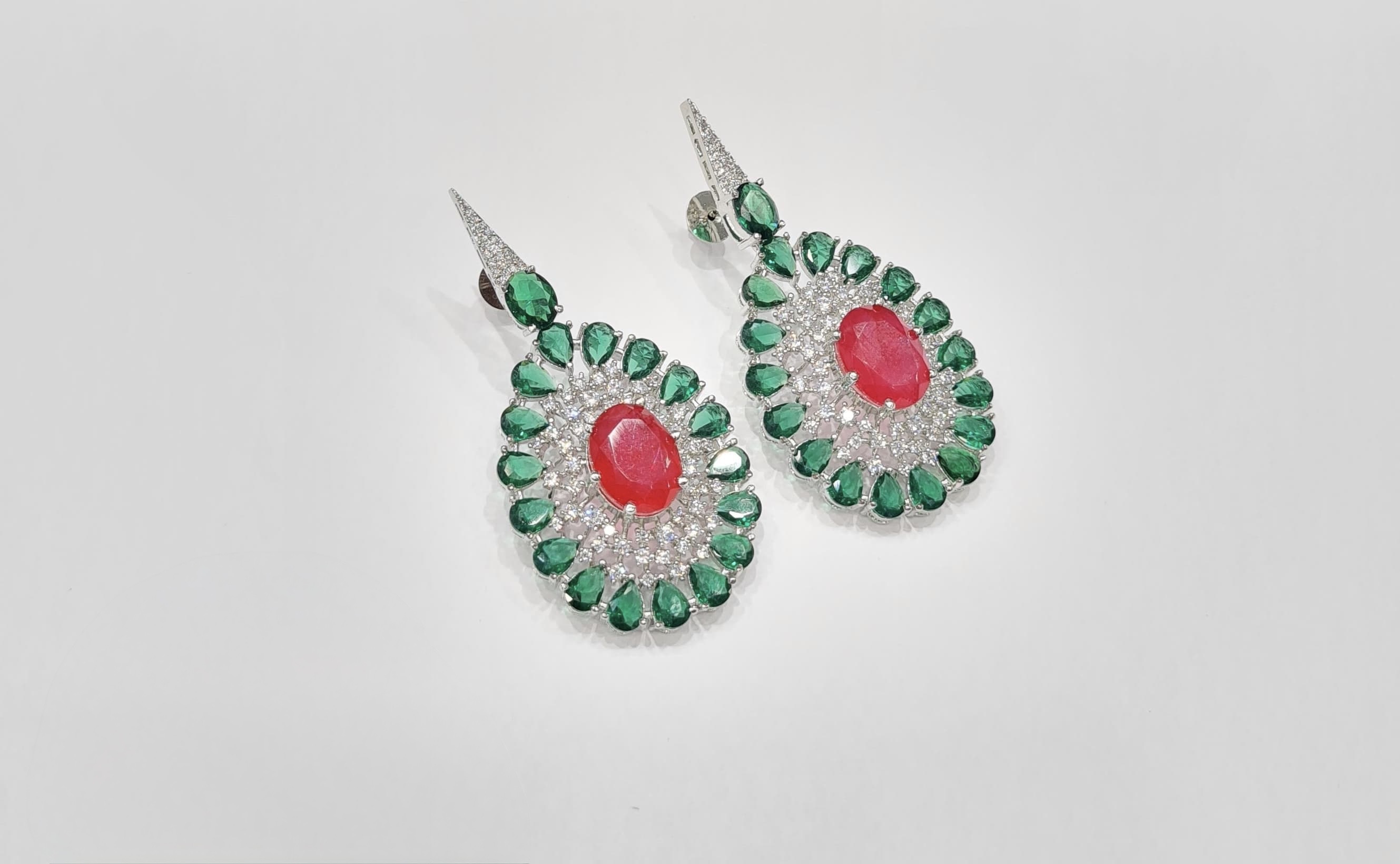 Cz Earrings 08446 - 11