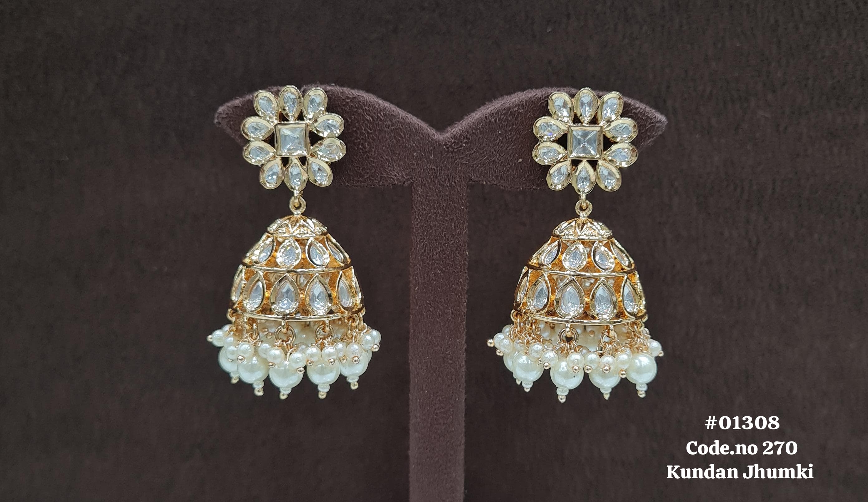 Kundan Jhumki 01308 - 3