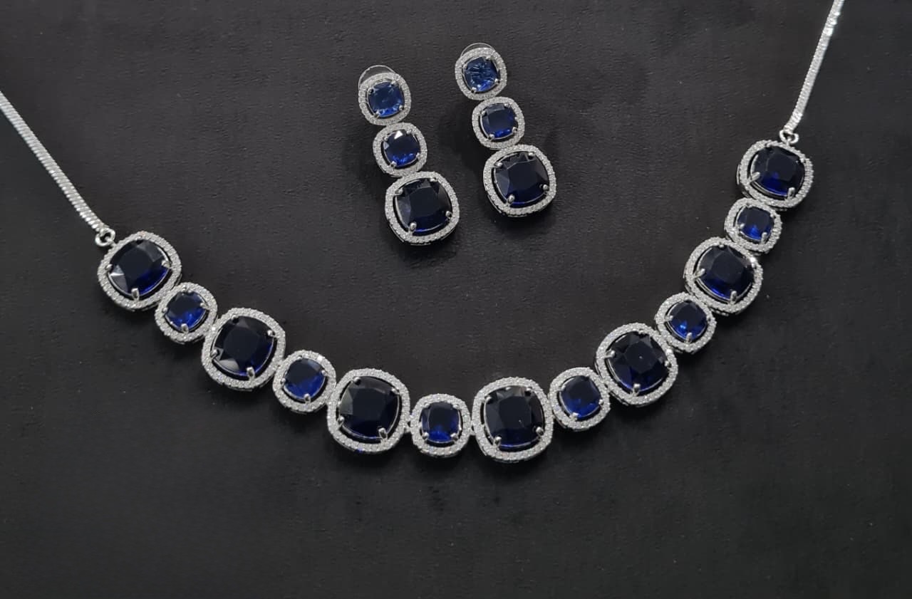 Cz Necklace 11108 - 11