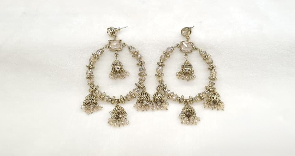 Mehendi Earrings 09556 - 6