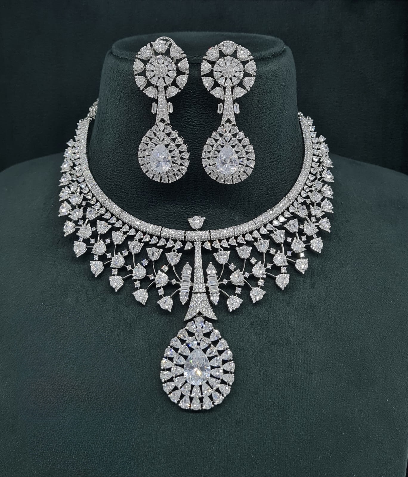 Cz Necklace 07429 - 13