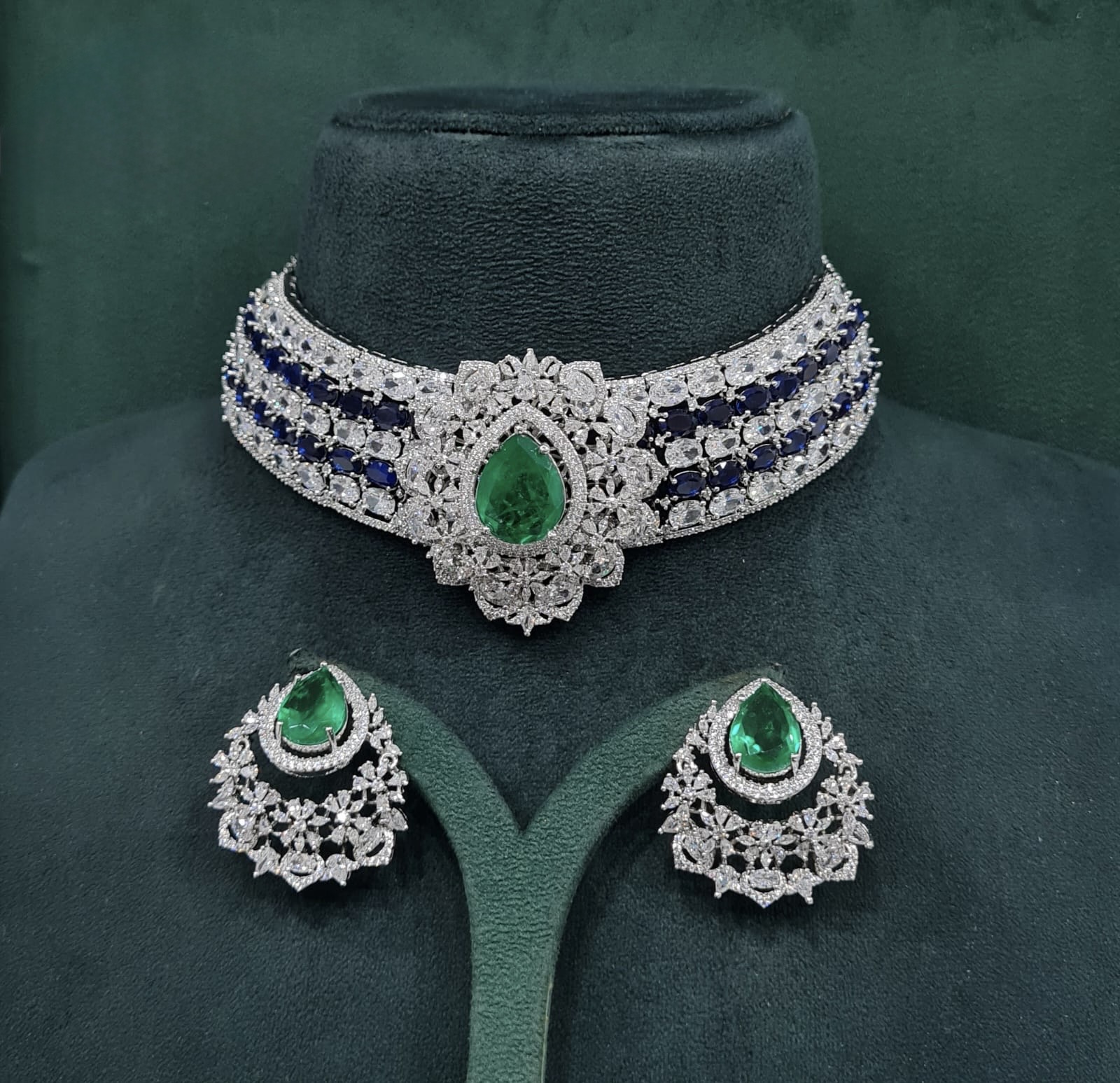 Cz Necklace 10358 - 6