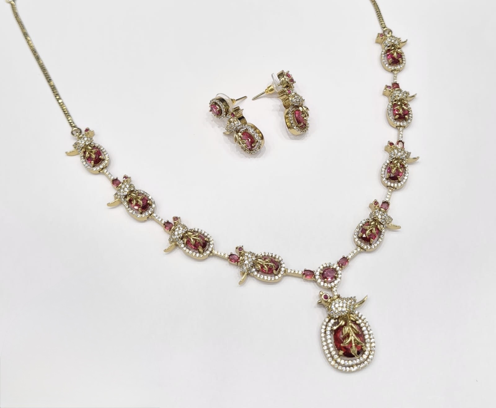 Cz Necklace 11110 - 10