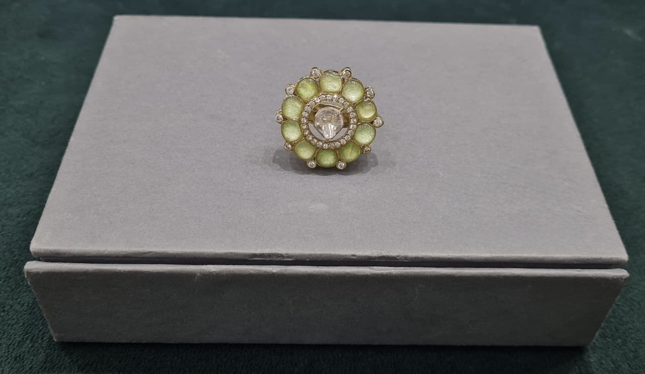 Kundan Fingerring 05828 - 5