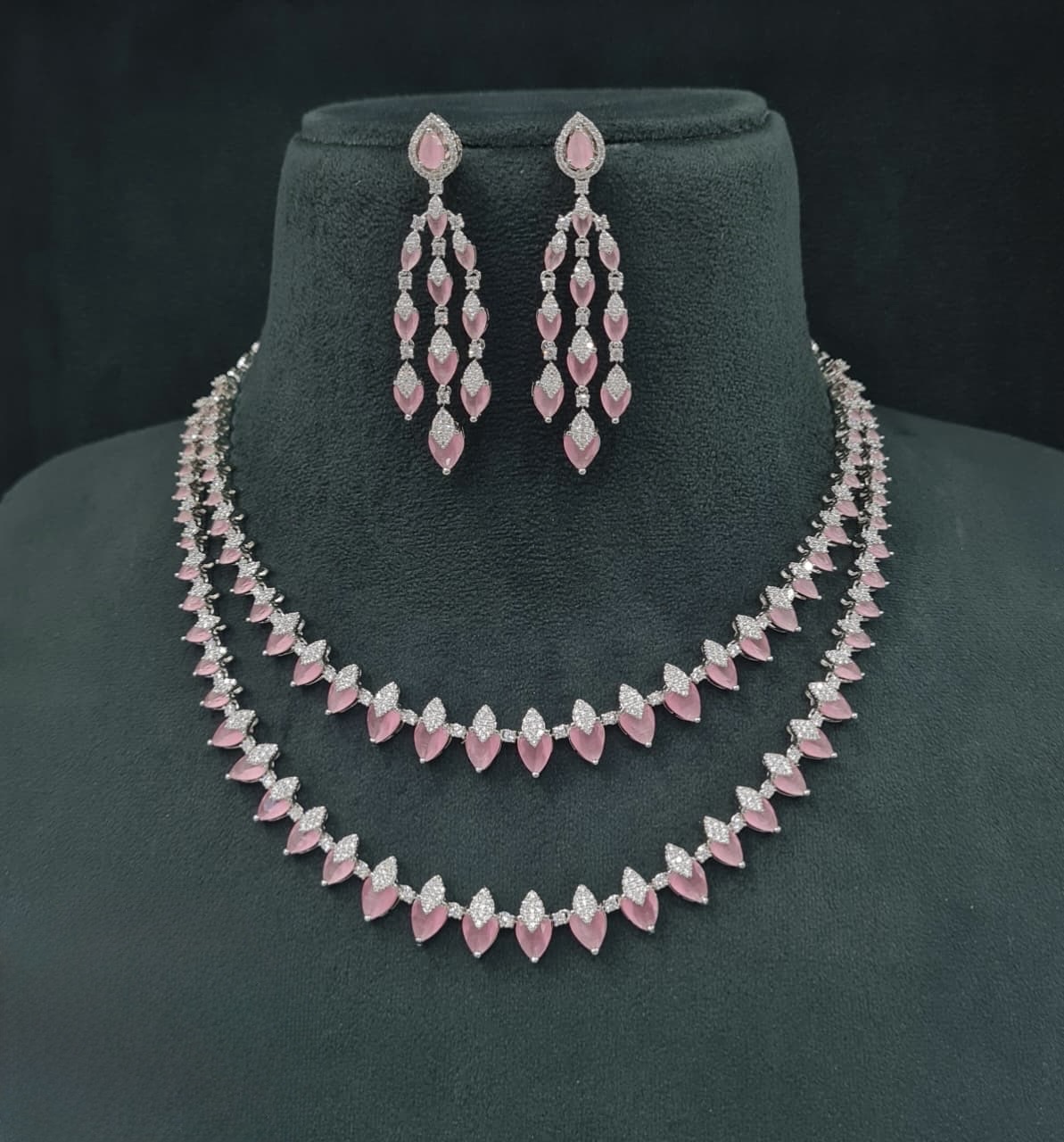 Cz Necklace 06303 - 6