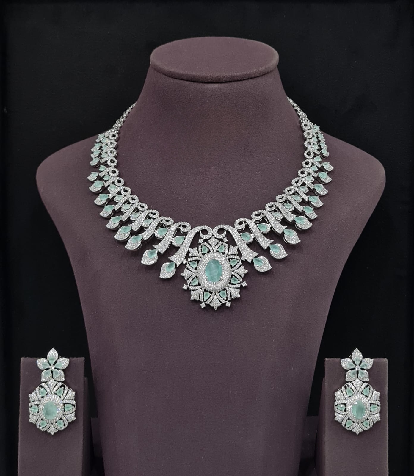 Cz Necklace 10576 - 11