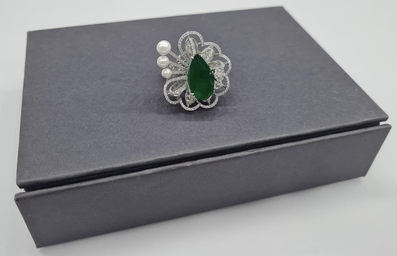 Cz Fingerring 06090 - 3